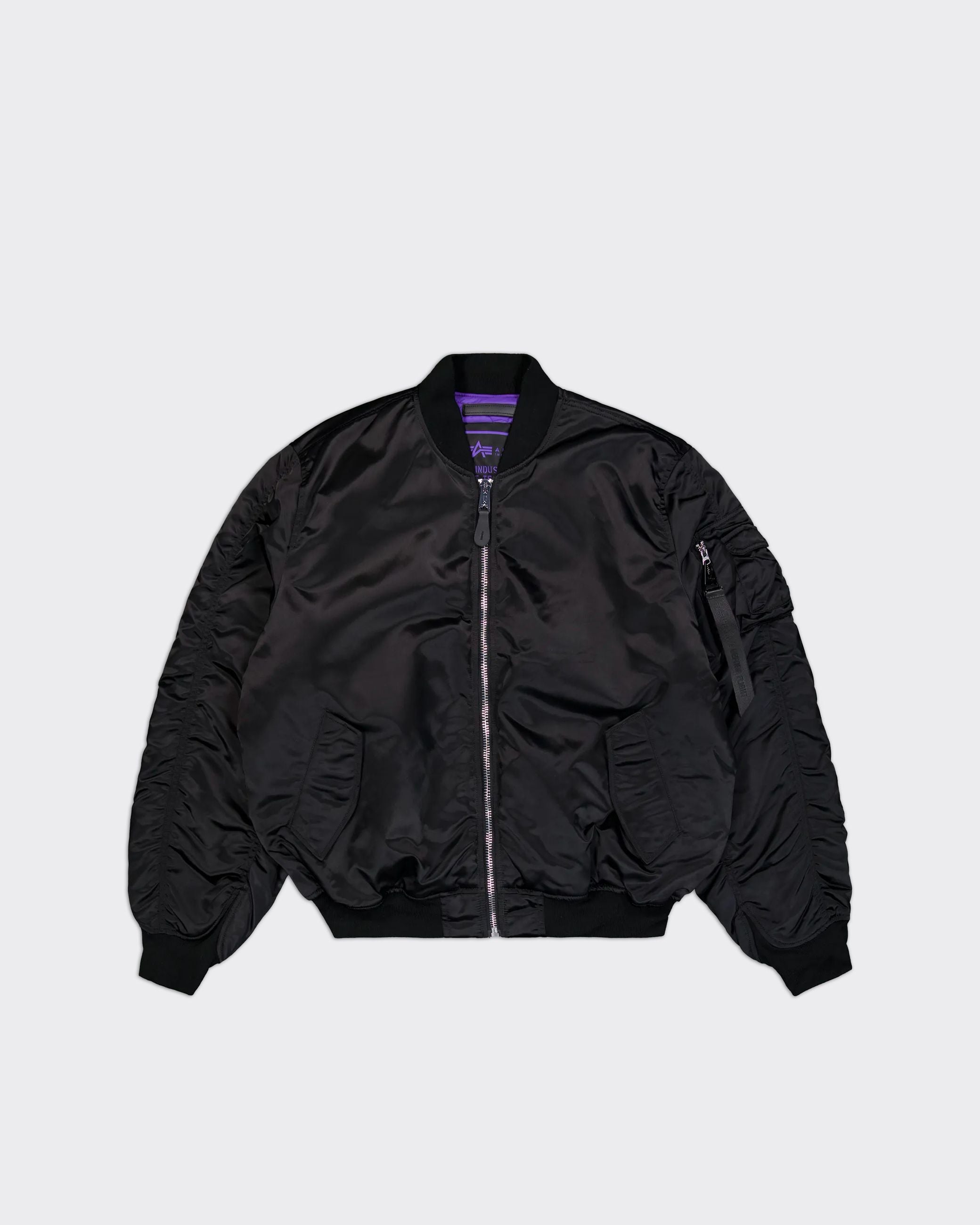 Bomber MA-1 Ultra Violet Nero