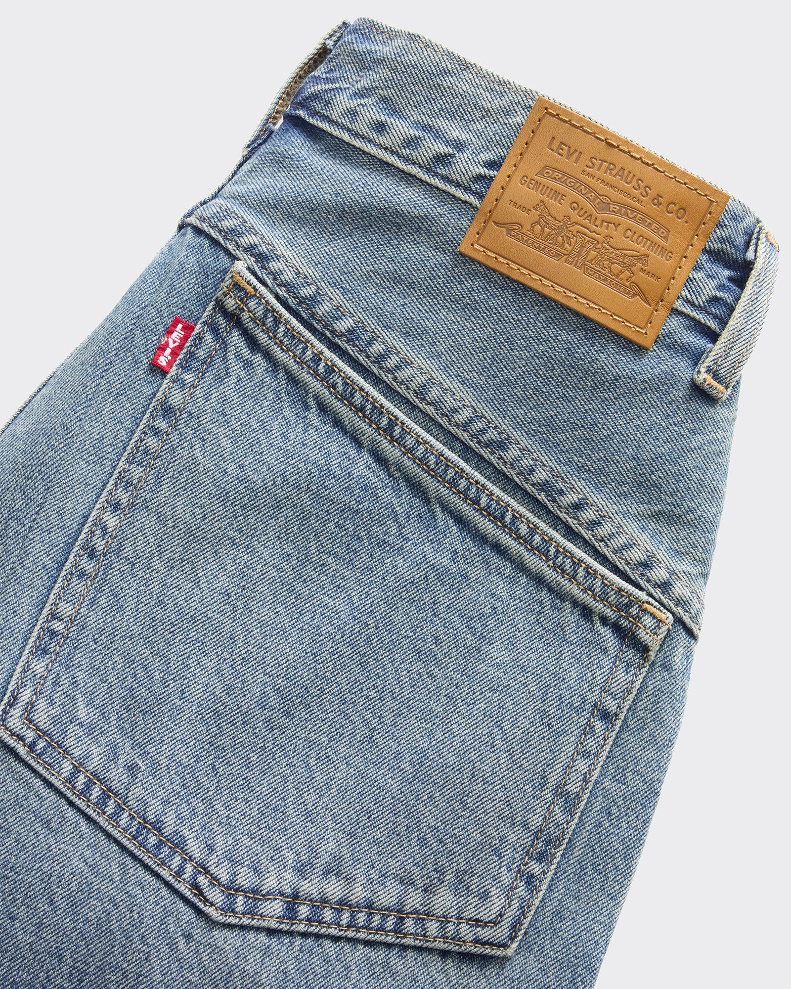 Shorts Super Baggy Hazy Times Denim Med Indigo