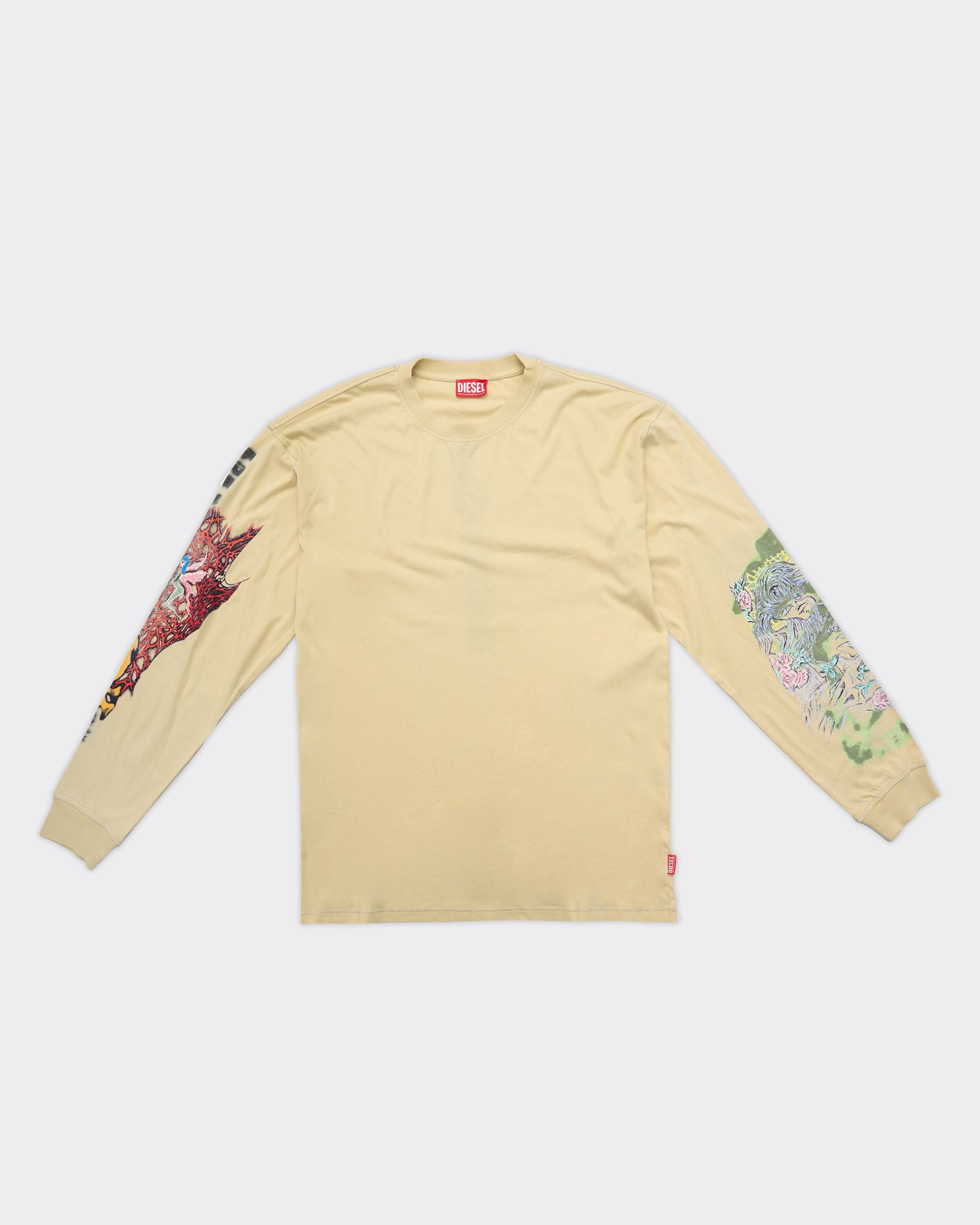 Longsleeve T-Boxt-Ls-R4 Beige