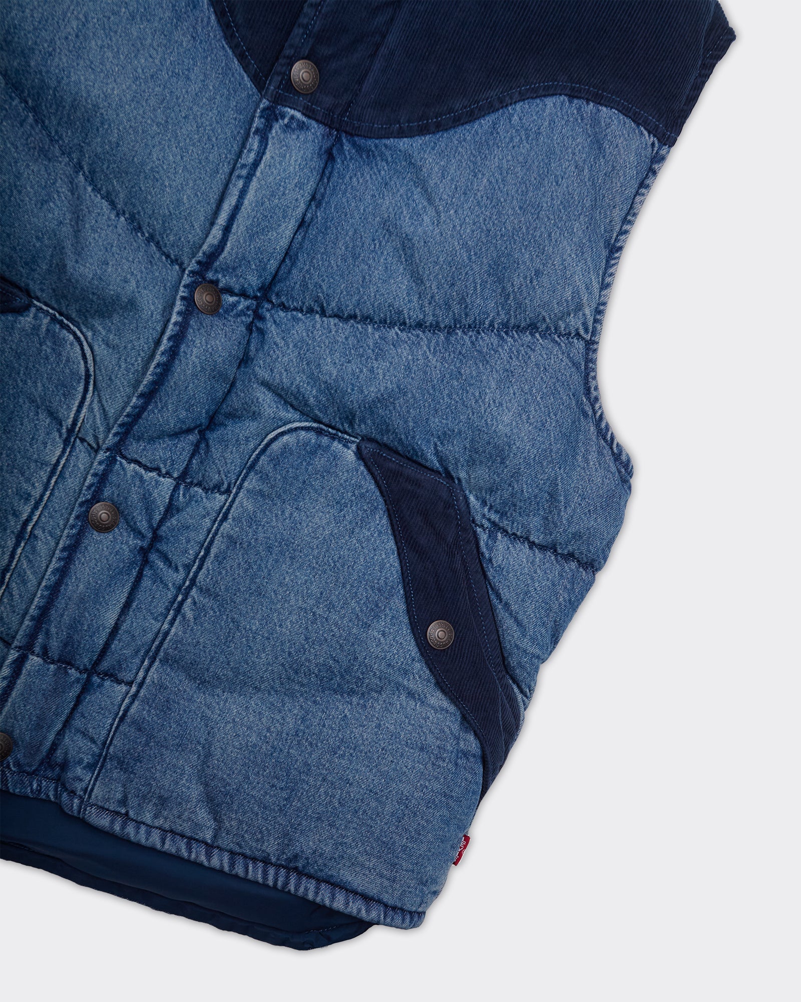 Vest Wild West Med Indigo