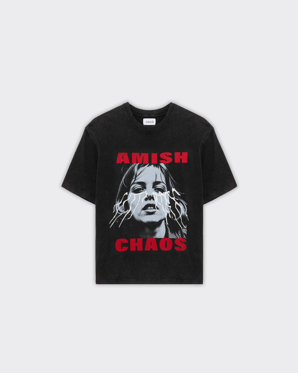 T-Shirt Unisex Jersey Caos Pigment Stone