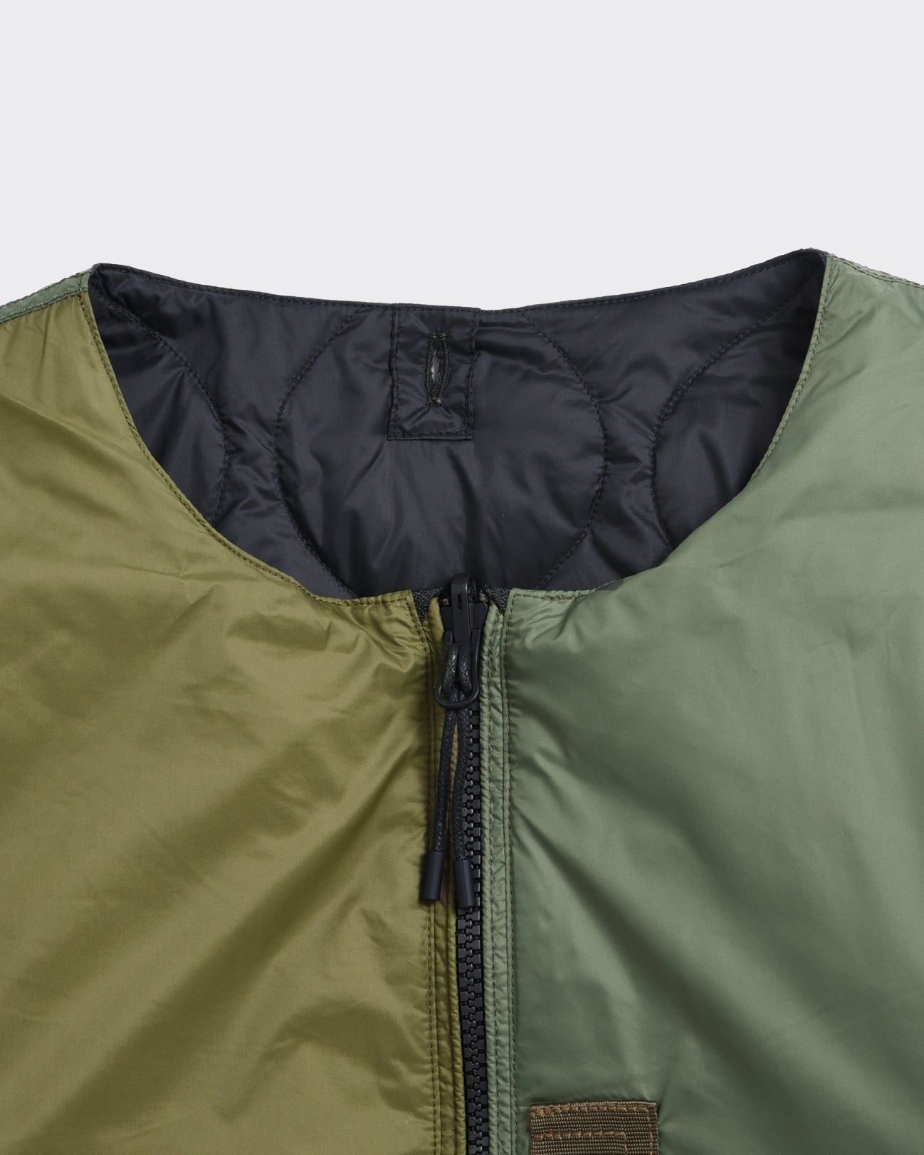 Giacca MA-1 Type Reversible Inner Down Dark Olive/Nero