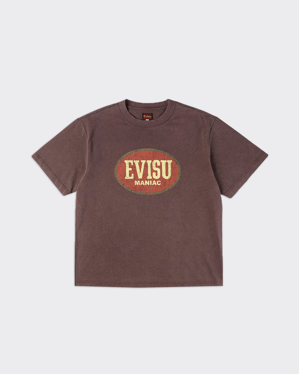 T-Shirt Evisu Maniac Marrone