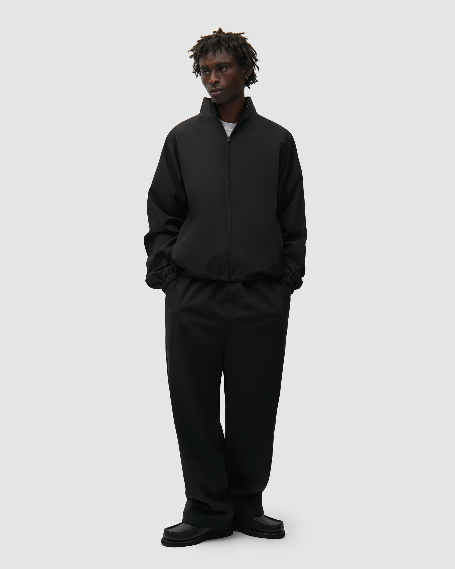 Track Pants Branded Neri