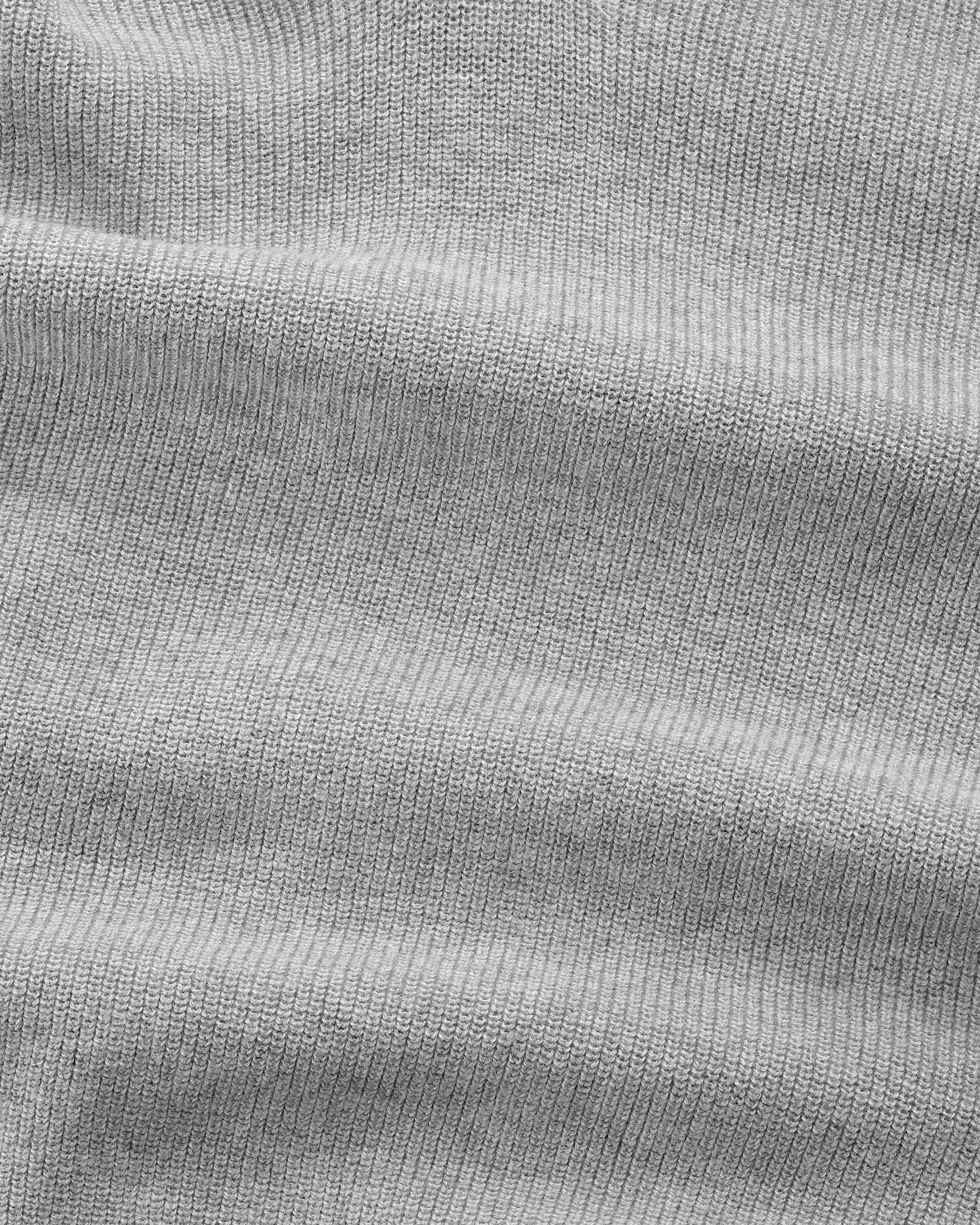 Polo Knit Hope Rib Grey Mel