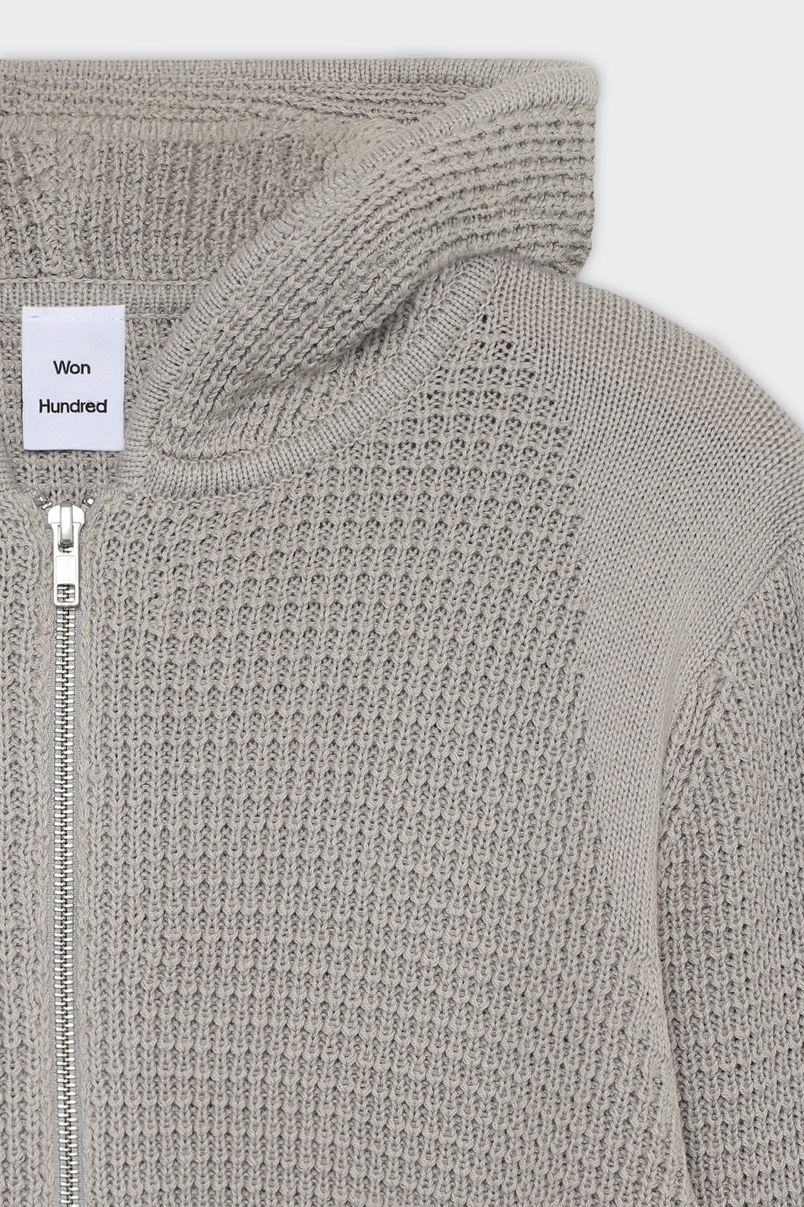 Felpa Glasgow Knit Warm Gray