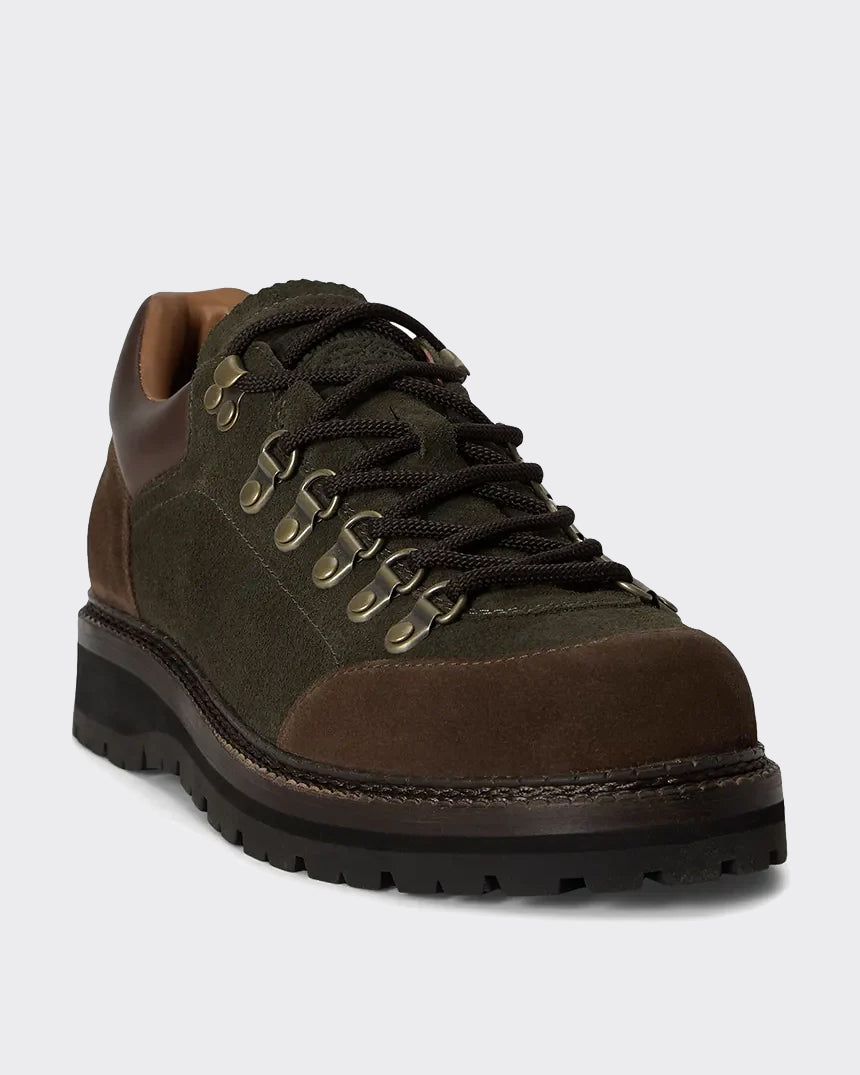 Boots Low Cut Alpine Dark Brown/Estate Olive