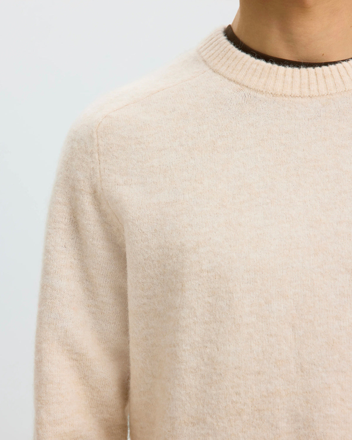 Maglione Rai Knit Oatmeal