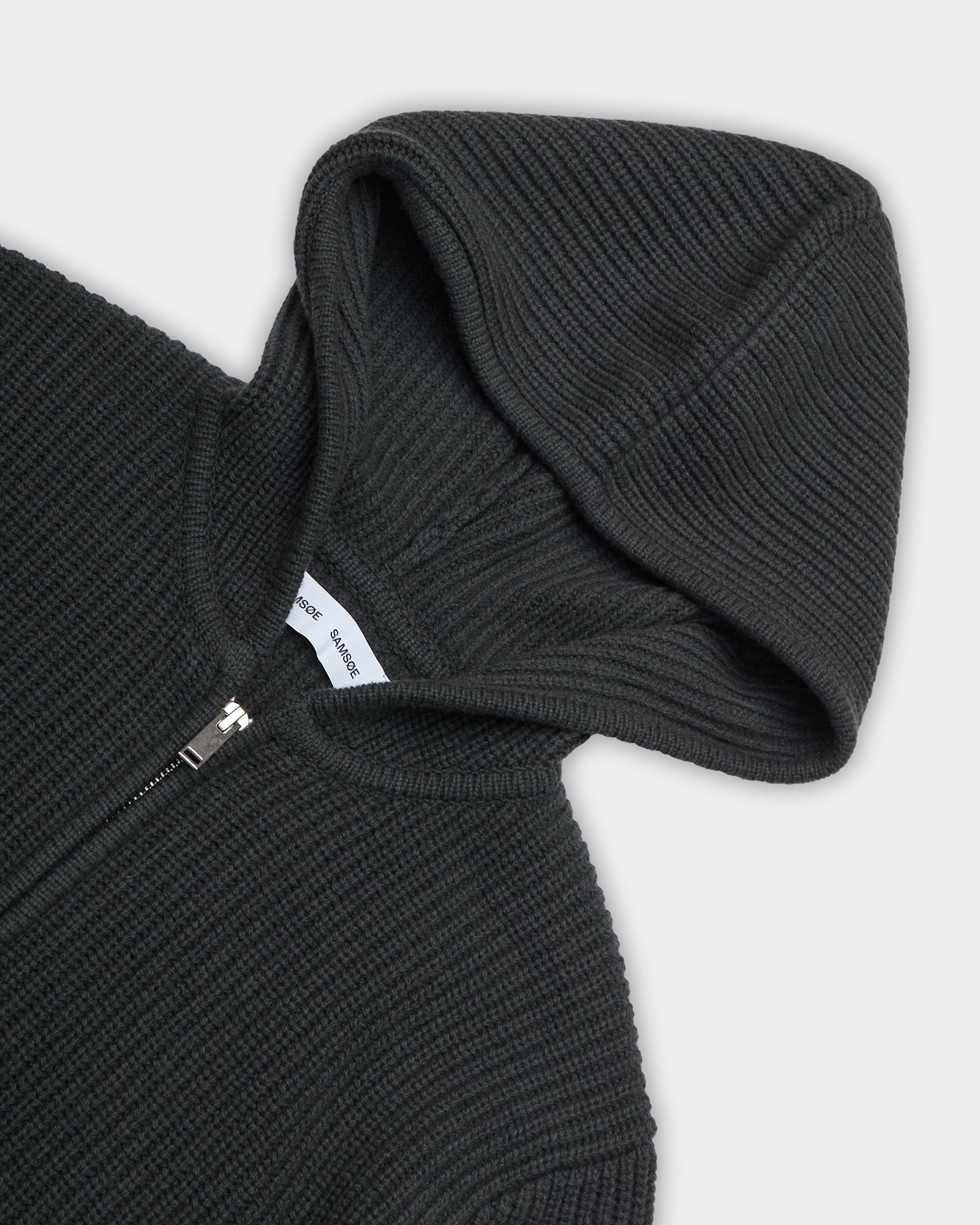 Felpa Con Cappuccio Knit Saisak Verde Scuro