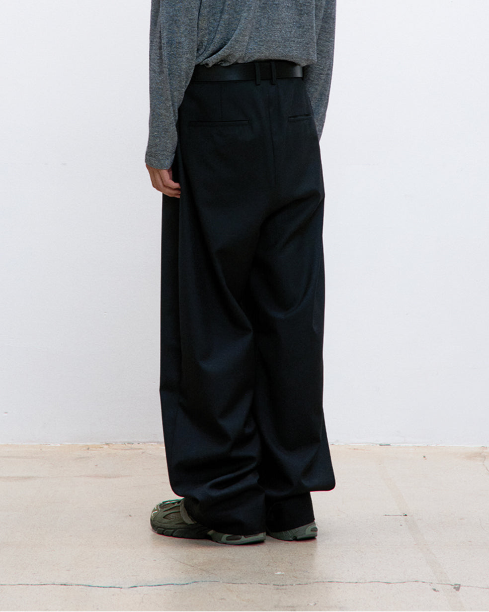 Pantalone Essential Wool Nero