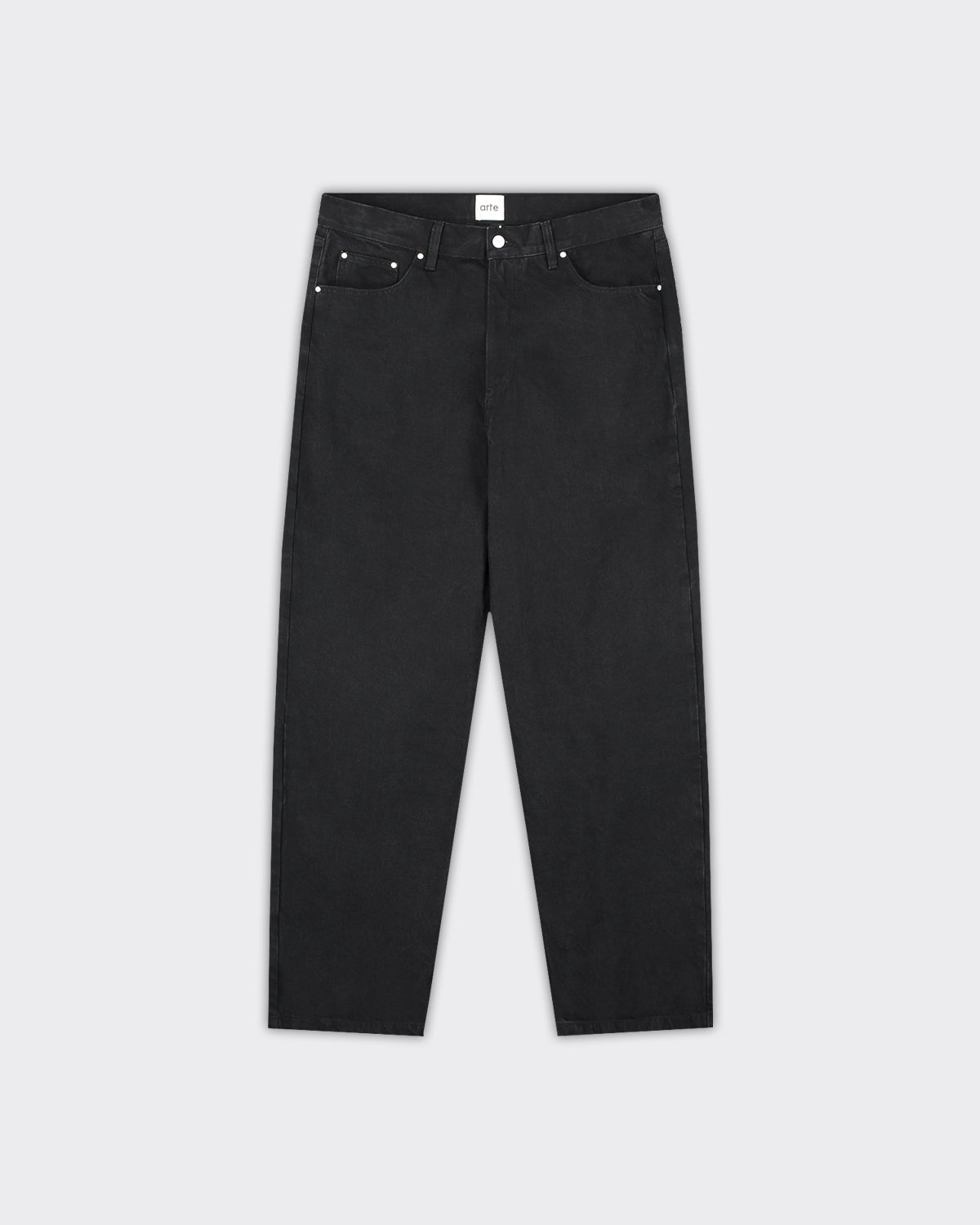 Jeans Circle Logo Pocket Denim Neri