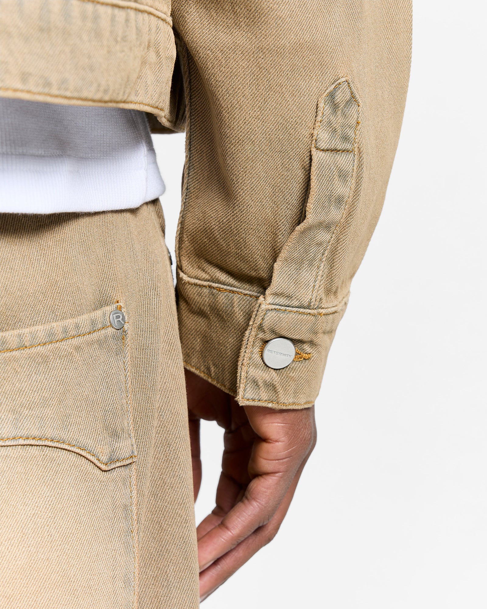 Giacca Essential Denim Sand Wash
