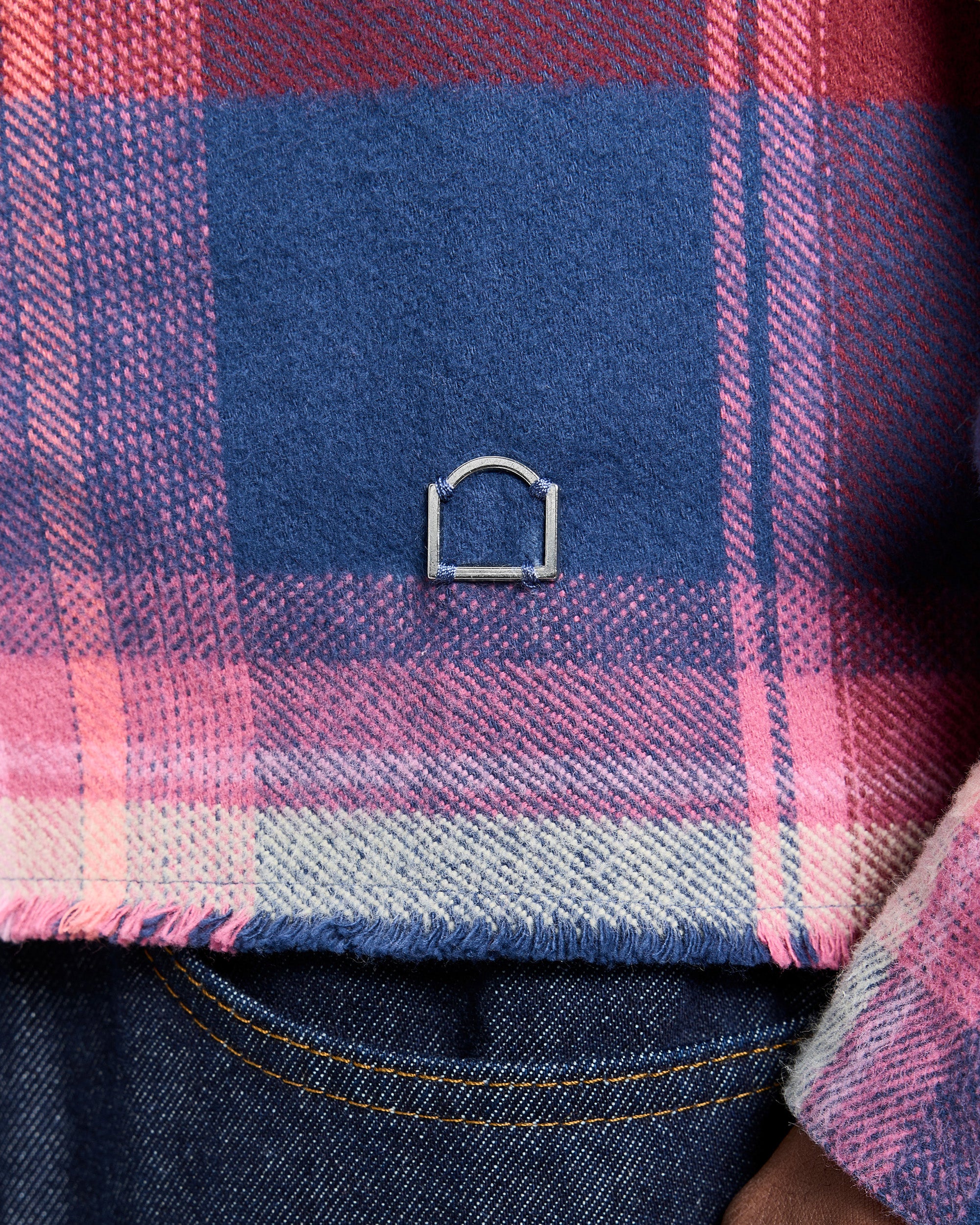 Camicia Dept Creative Dept Logo Rossa/Viola