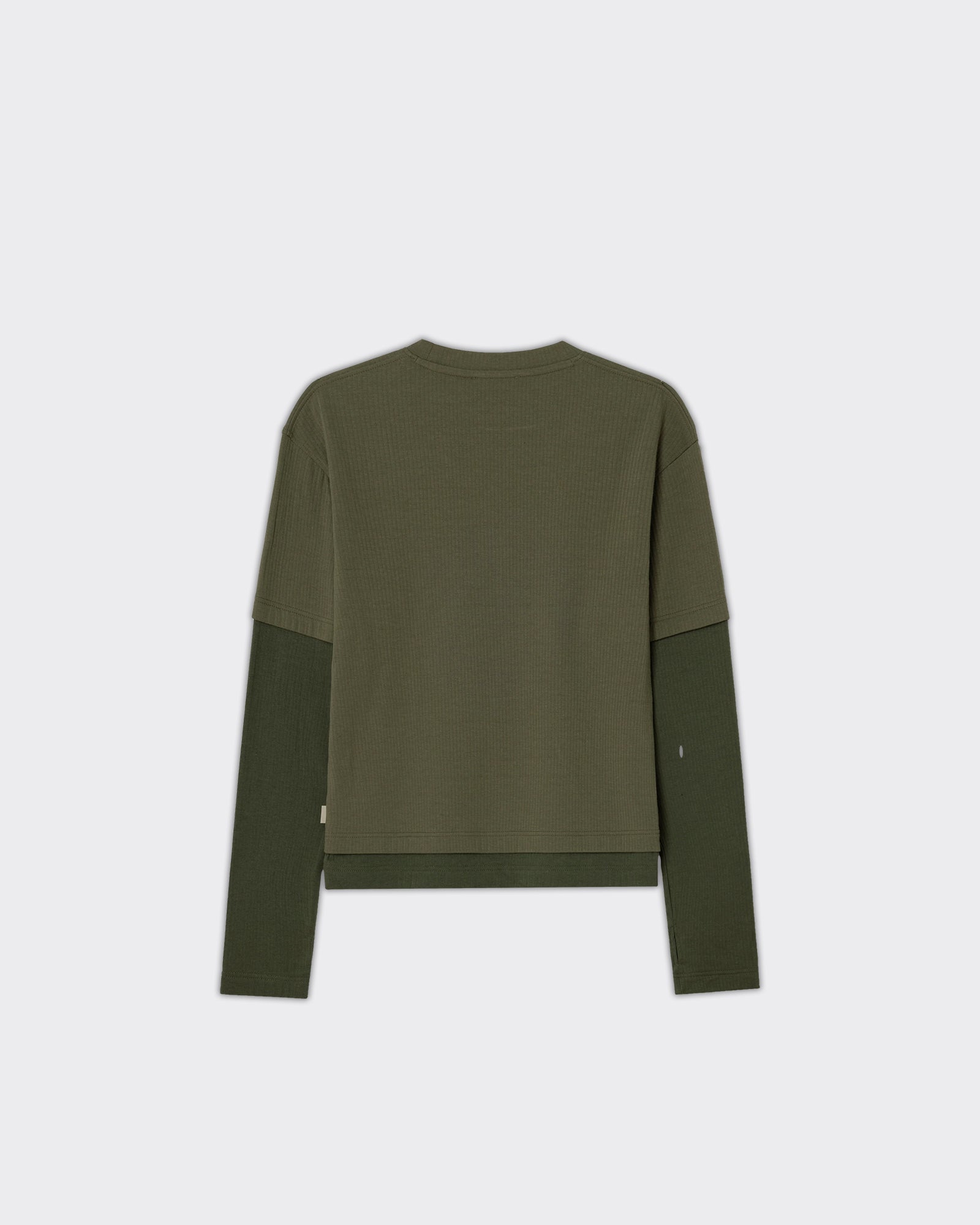 Longsleeve Roque Double Hem Verde