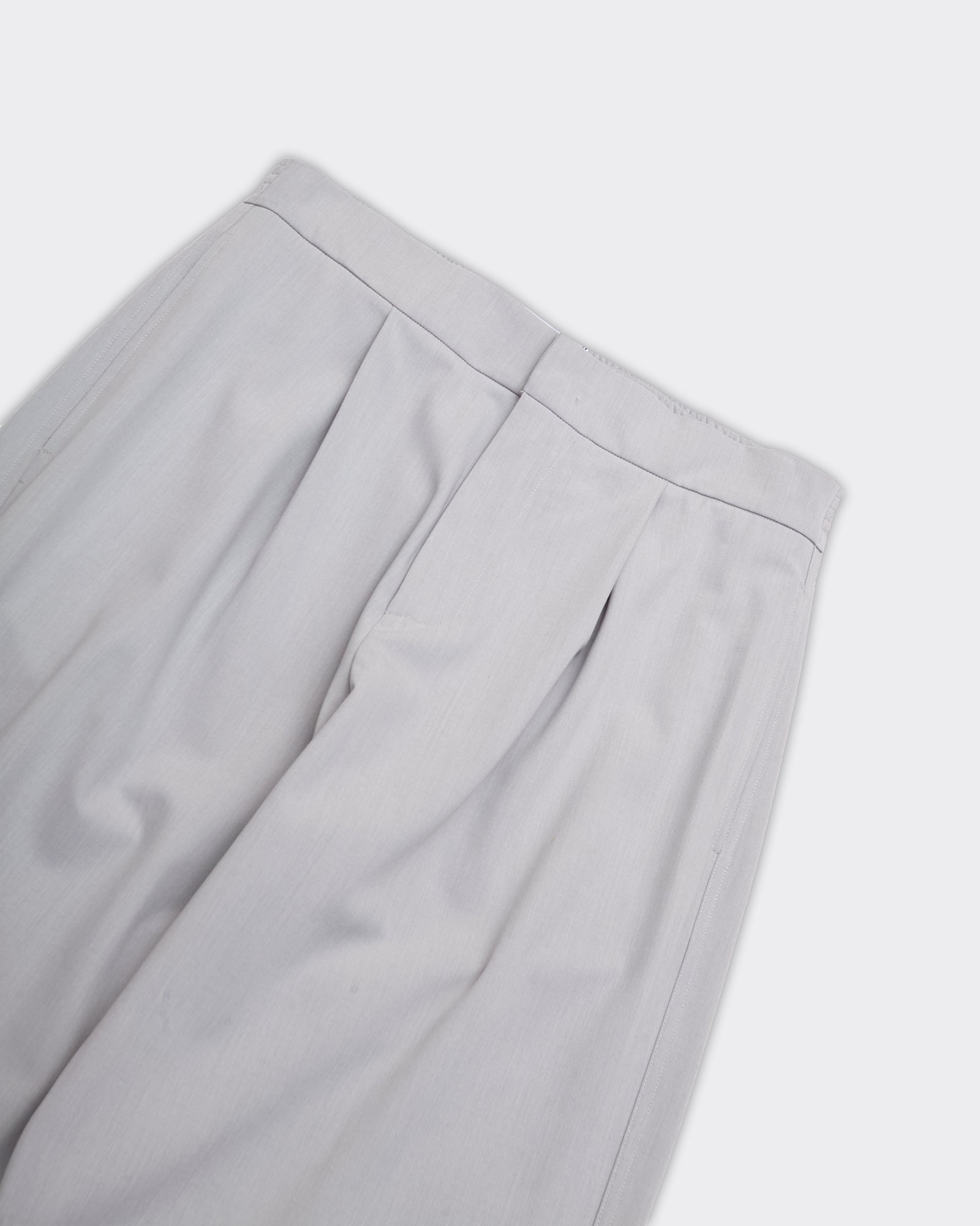 Pantaloni Loose Light Grey