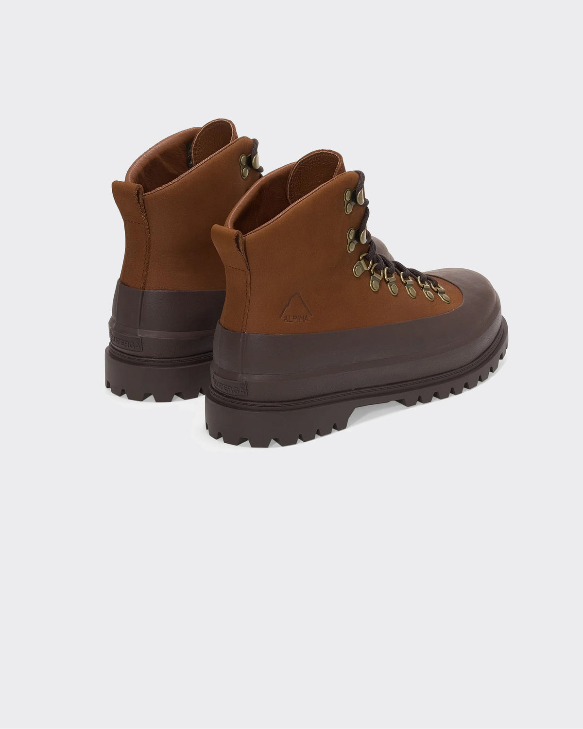 Sneakers 3346 Alpina Pedula Nubuck Brown Caramel/Dark Brown