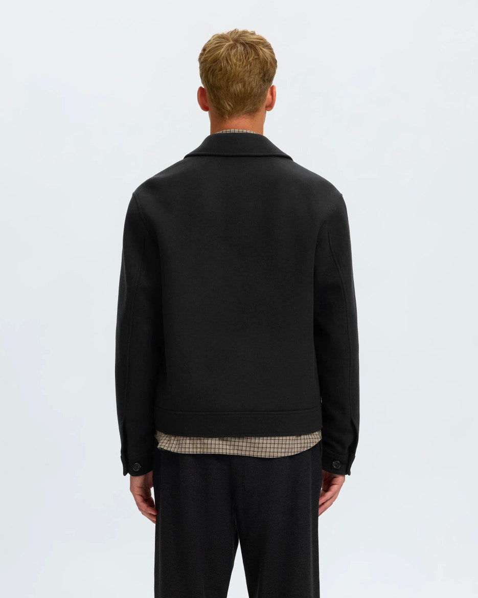 Giacca Philip Wool Blend Nera
