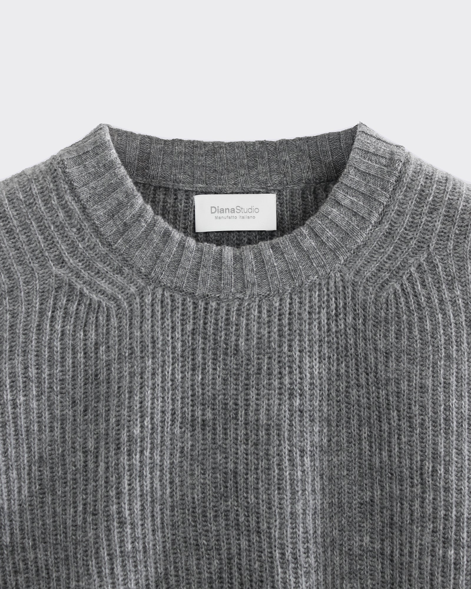 Crewneck Supersoft Grigio Melange