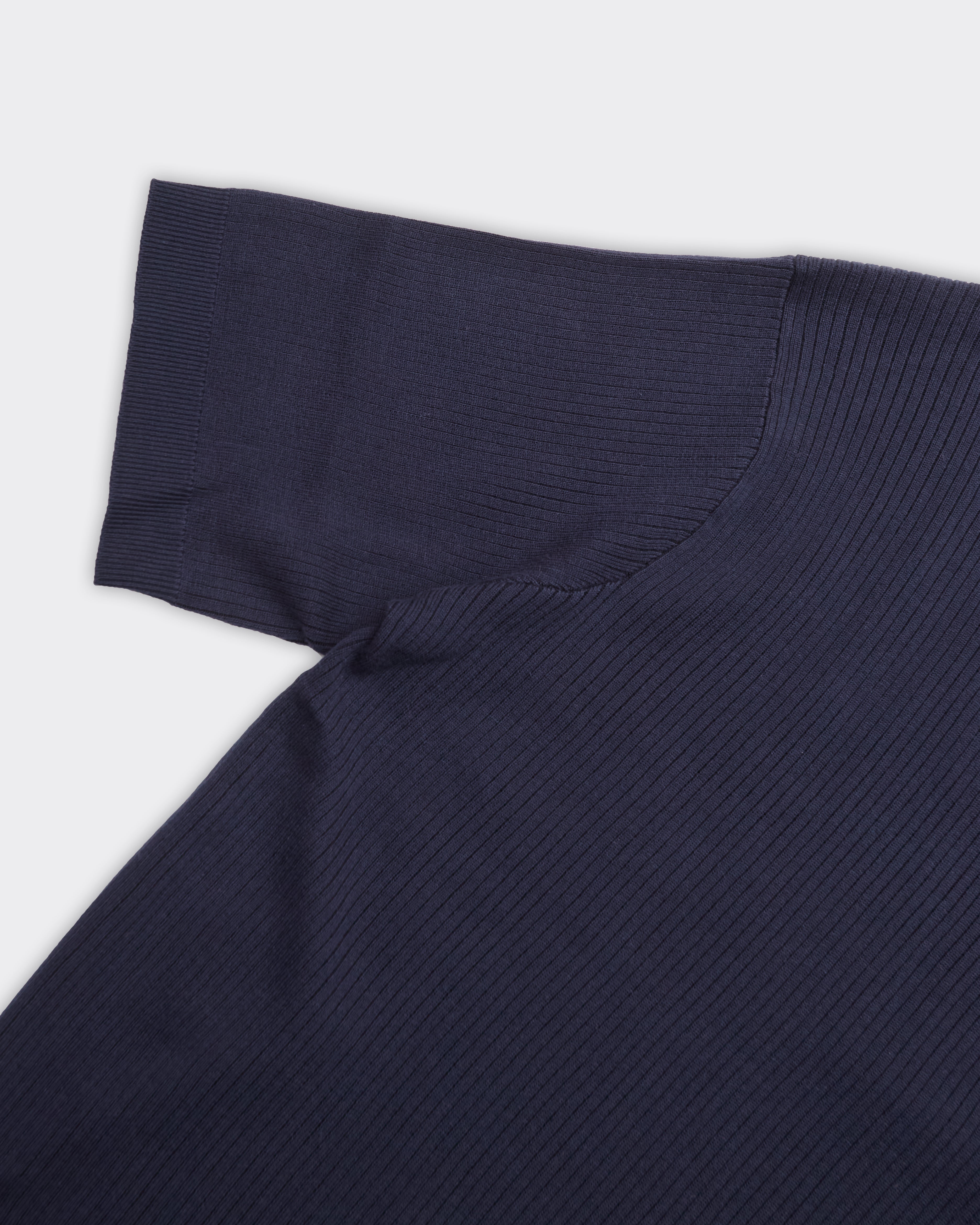 T-Shirt Mattis Plaited Relaxed Sky Captain