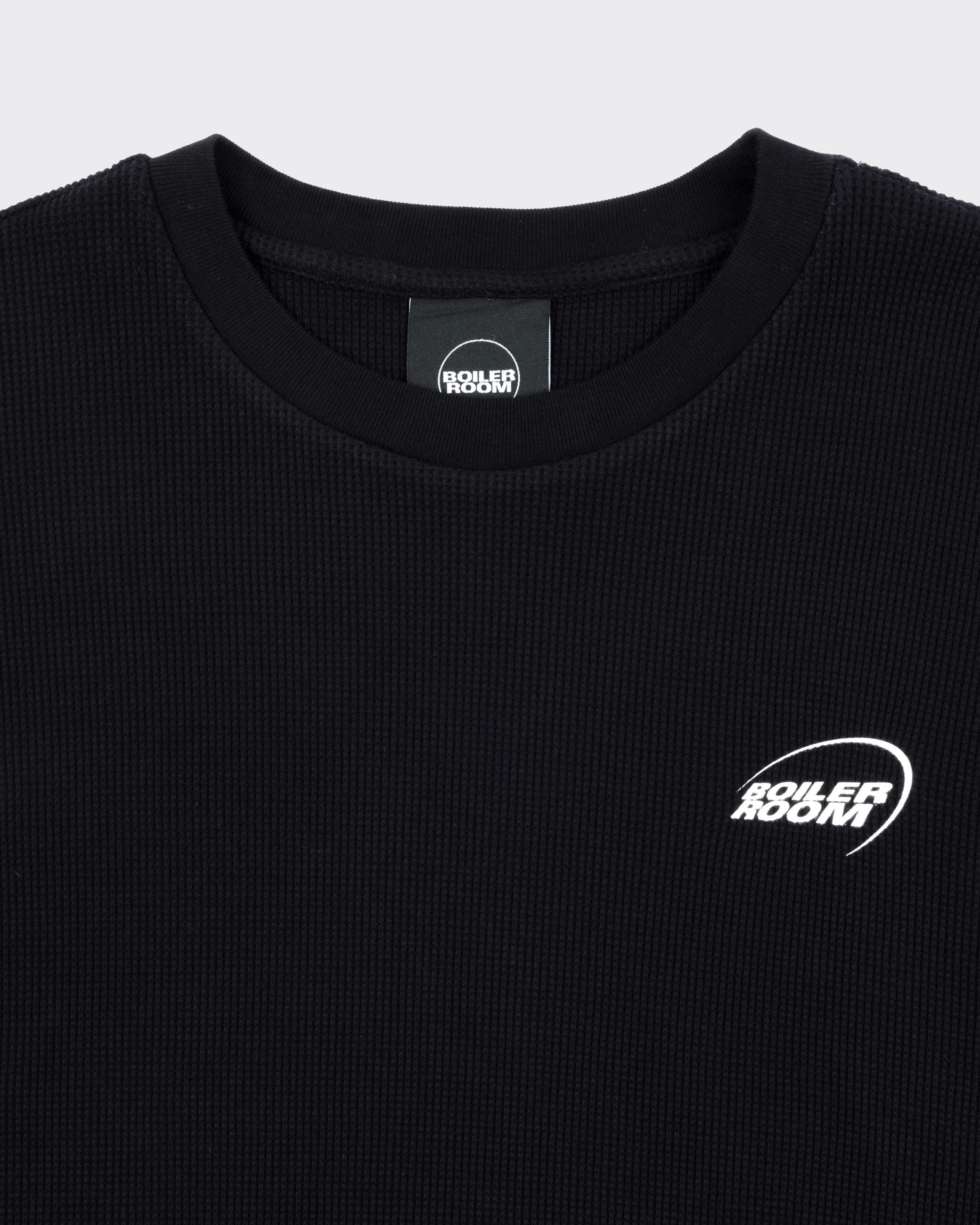 Longsleeve Waffle Nera