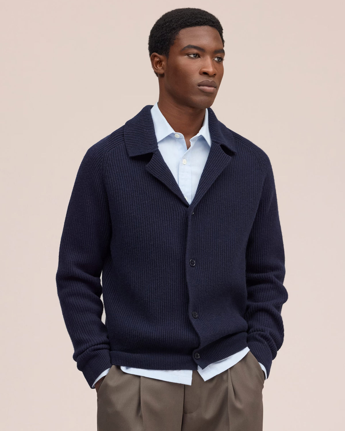 Cardigan Shane Blazer Navy Blue