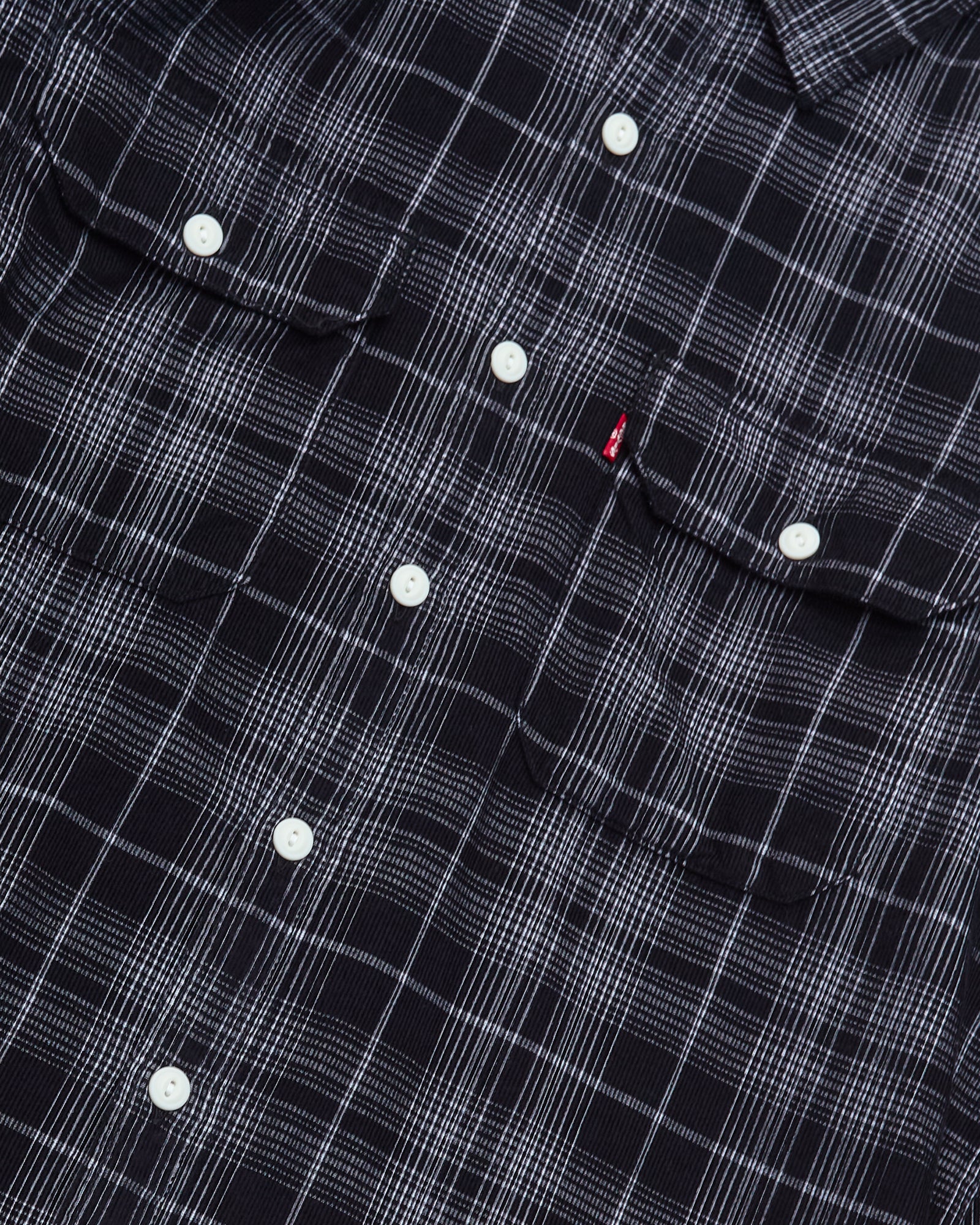 Jackson Worker Plaid Vintage Shirt Black