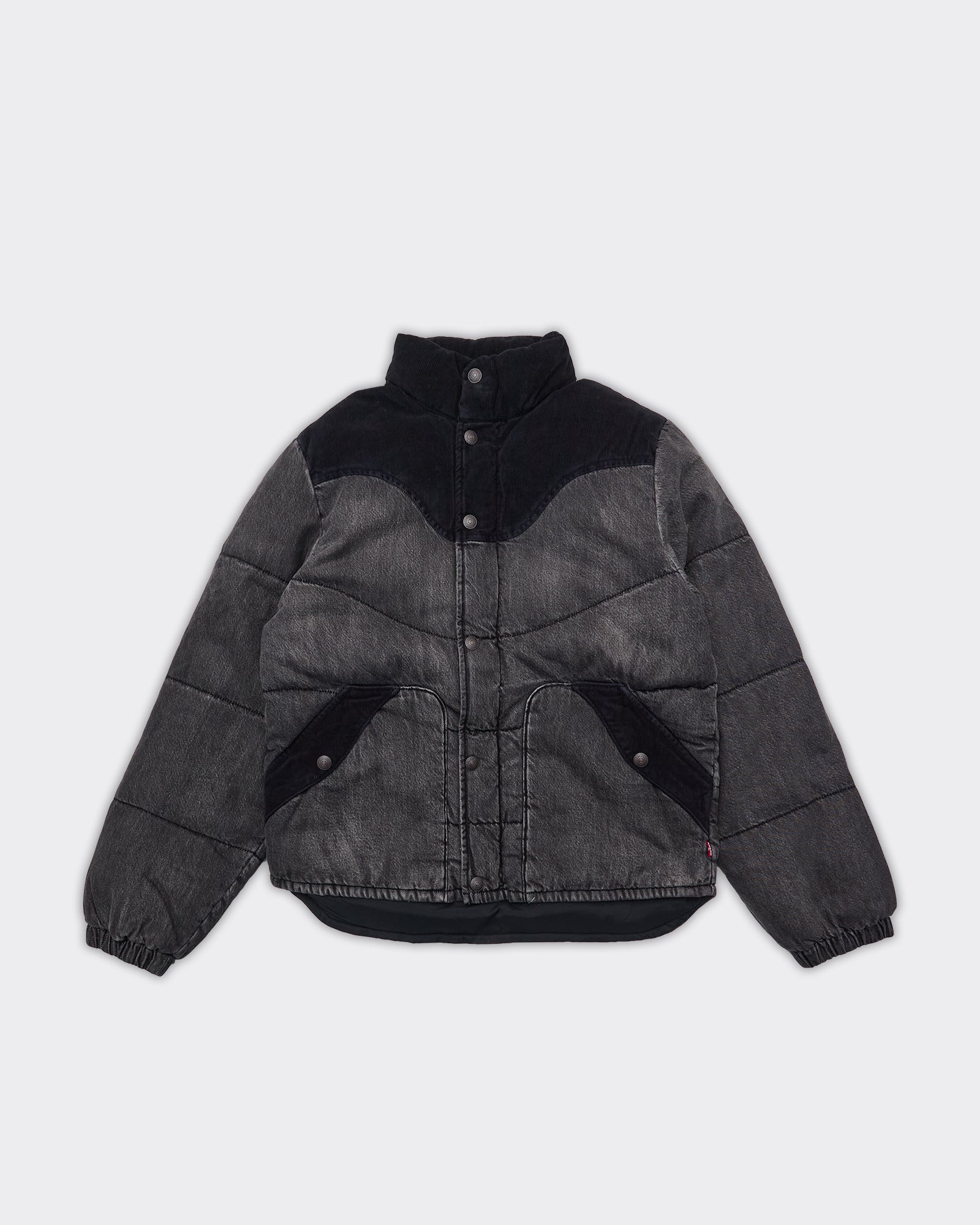 Puffer Short Wild West Jacket Black