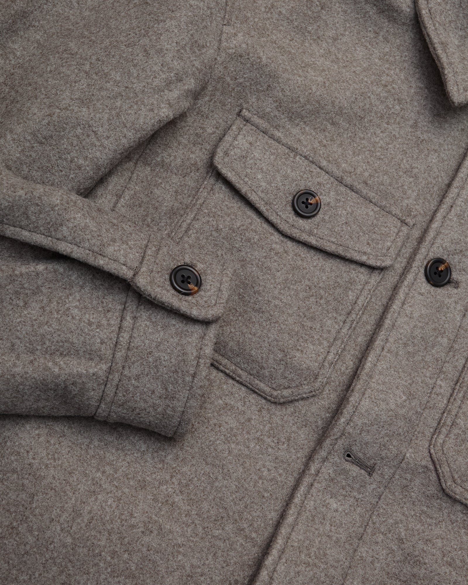 Giacca Mitch Wool Blend Taupe