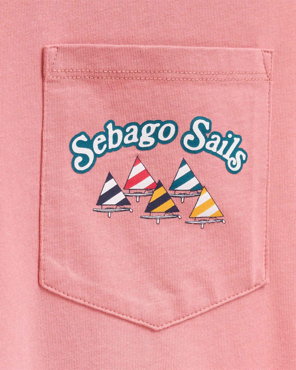 T-Shirt Sebagosails Pink Lobster