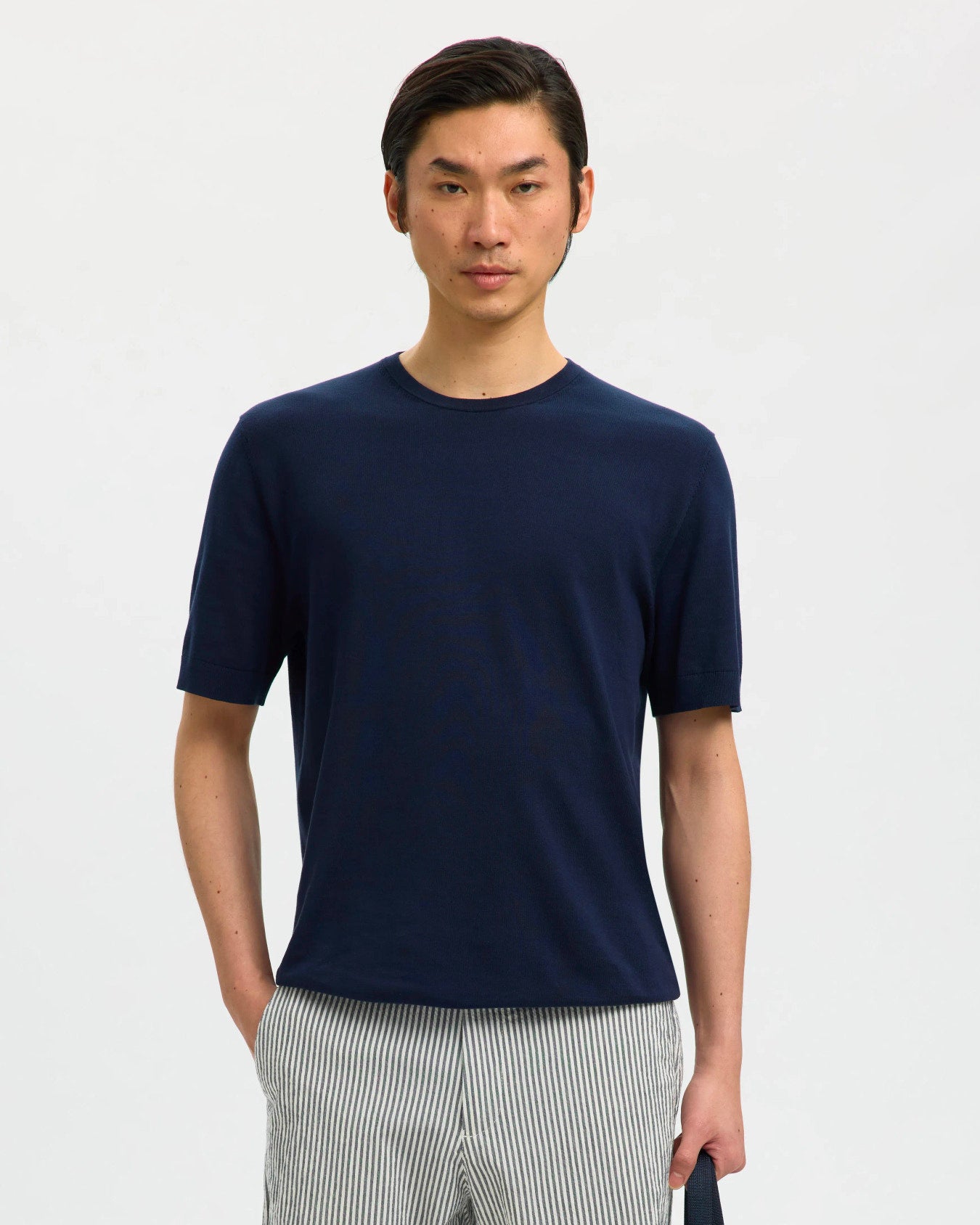 T-Shirt Torino Knit Blu