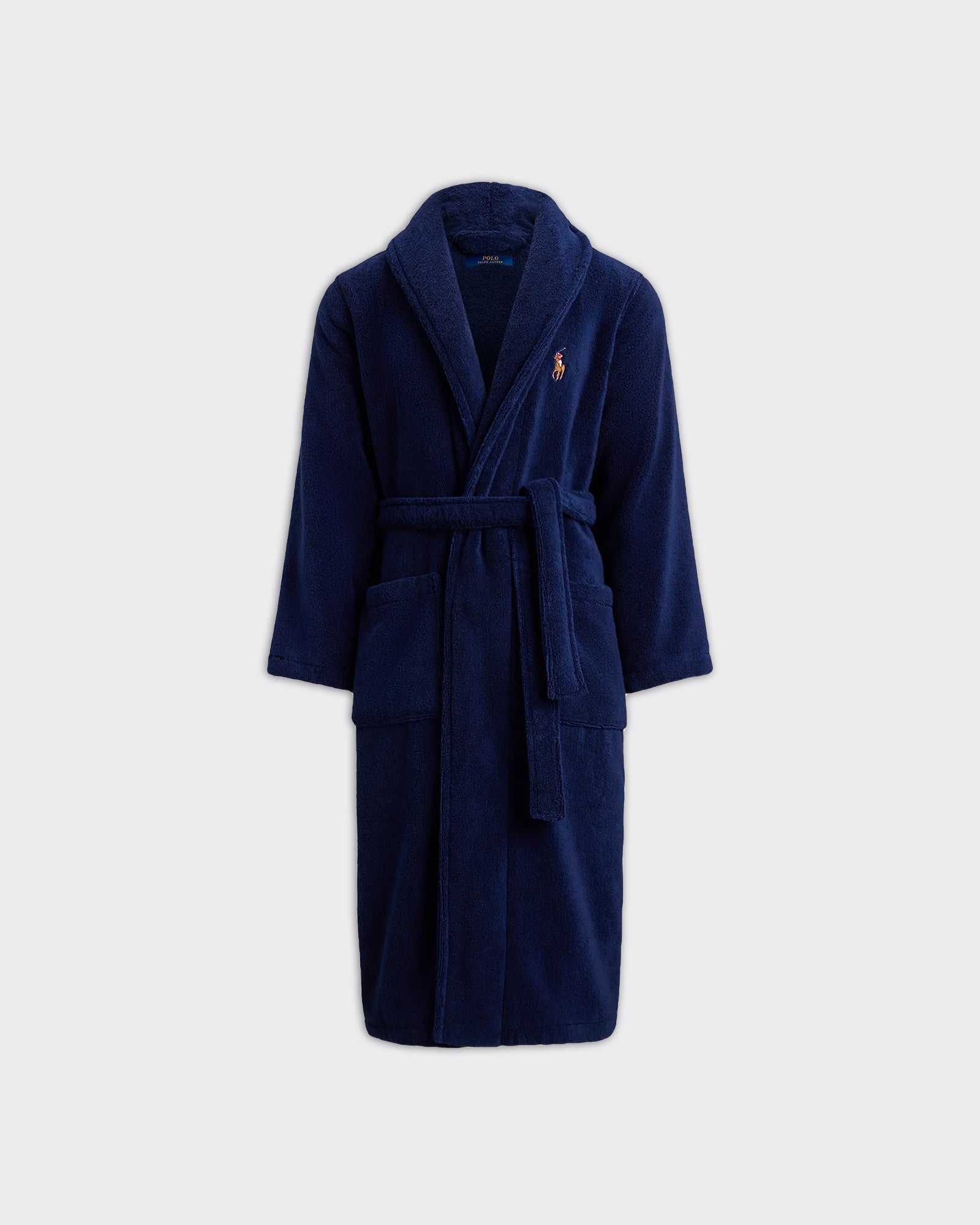 Accappatoio Cotton Terry Long Newport Navy