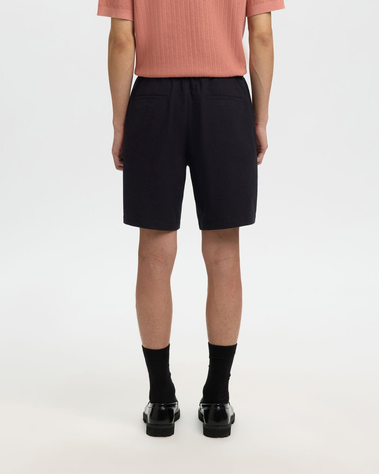Shorts Regular Karl Seersucker Neri