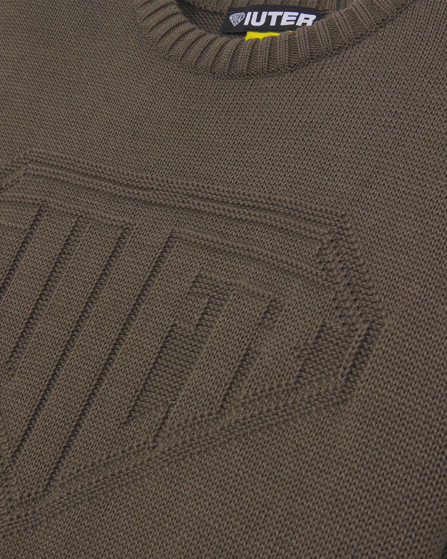 Maglione Knit Links Logo Marrone