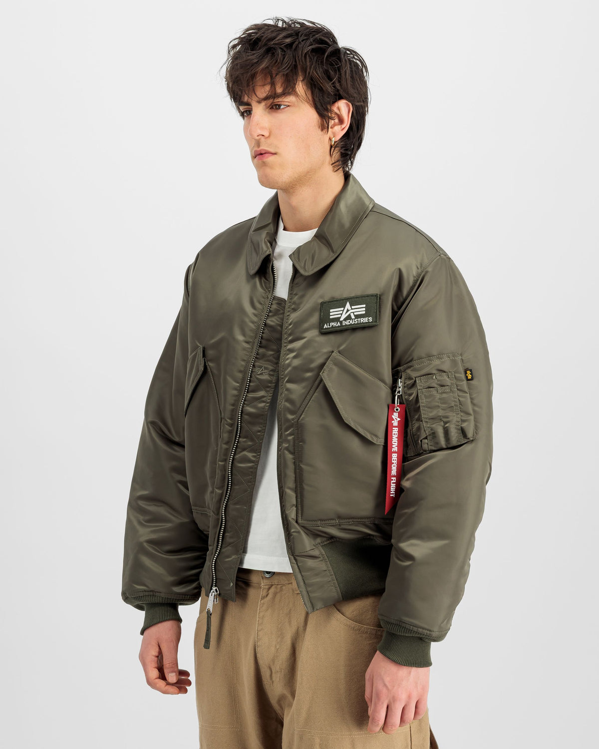Bomber CWU 45 Sage Green