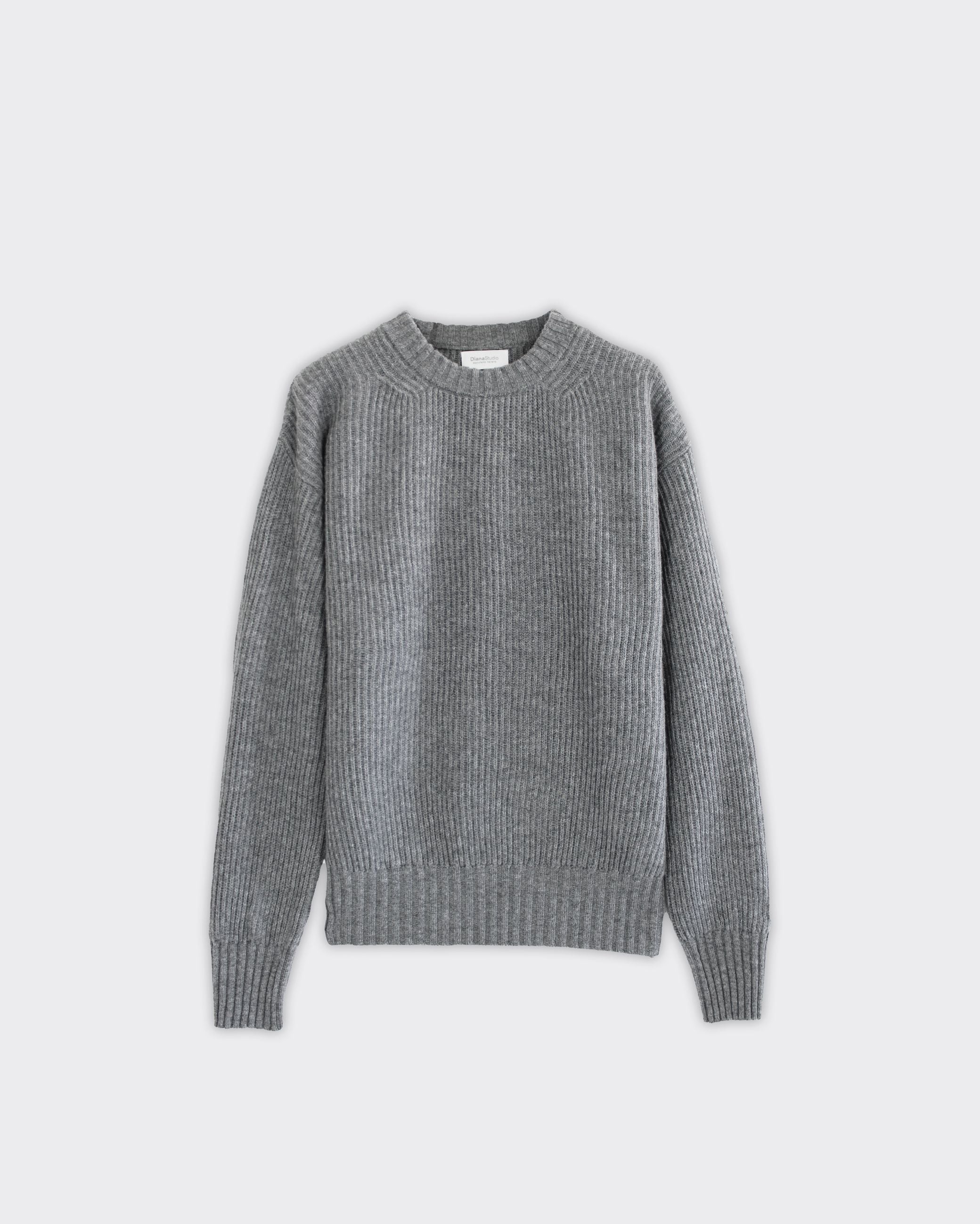 Crewneck Supersoft Grigio Melange