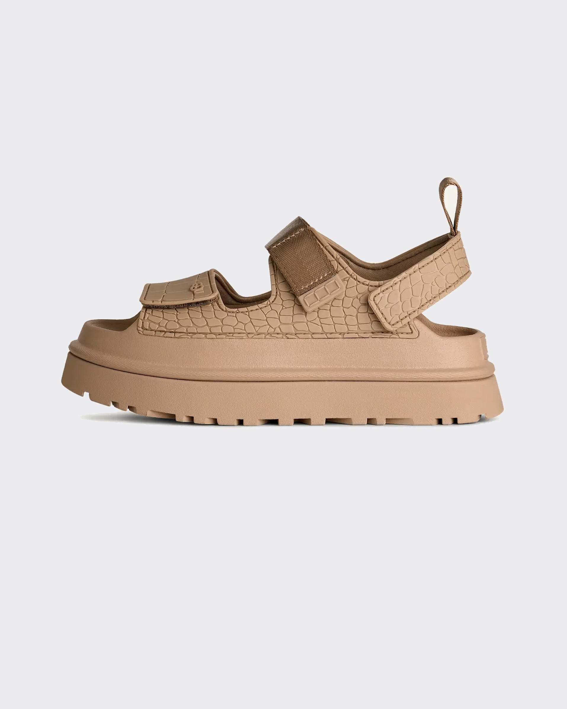 Sandali W Goldenglow Embossed Mustard Seed