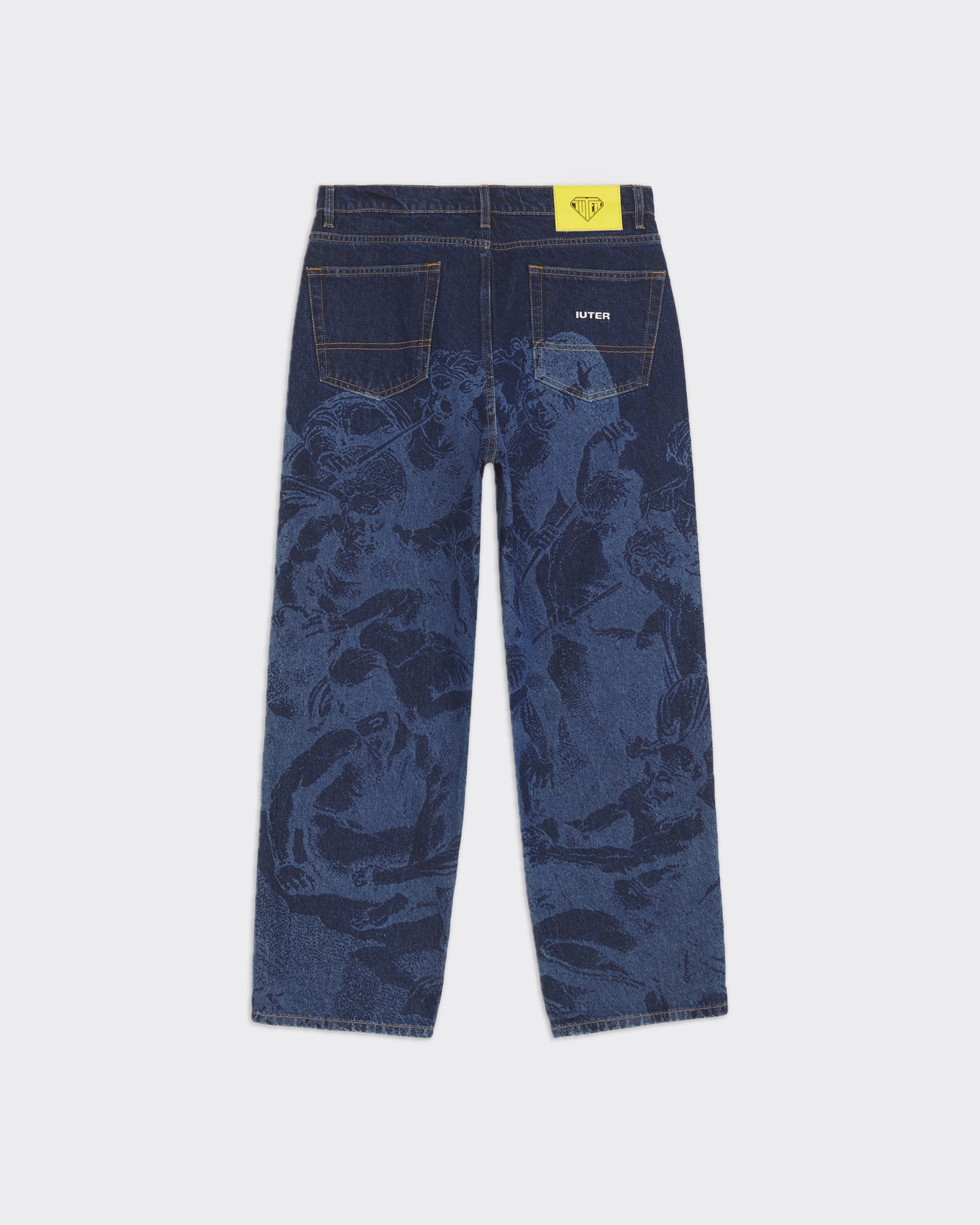 Jeans Baggy Battle Laser Denim Rinse