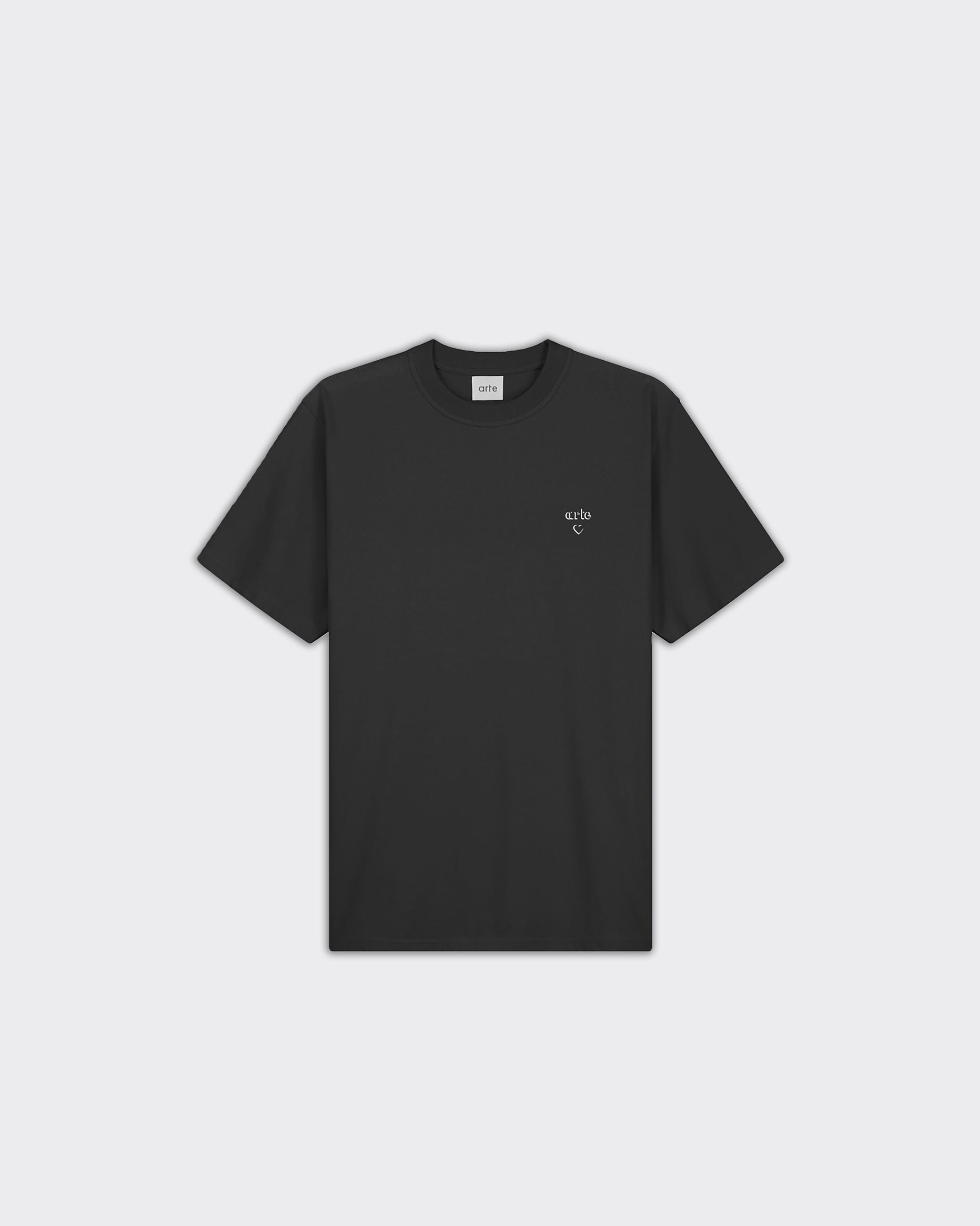 T-Shirt Arte Heart Nera