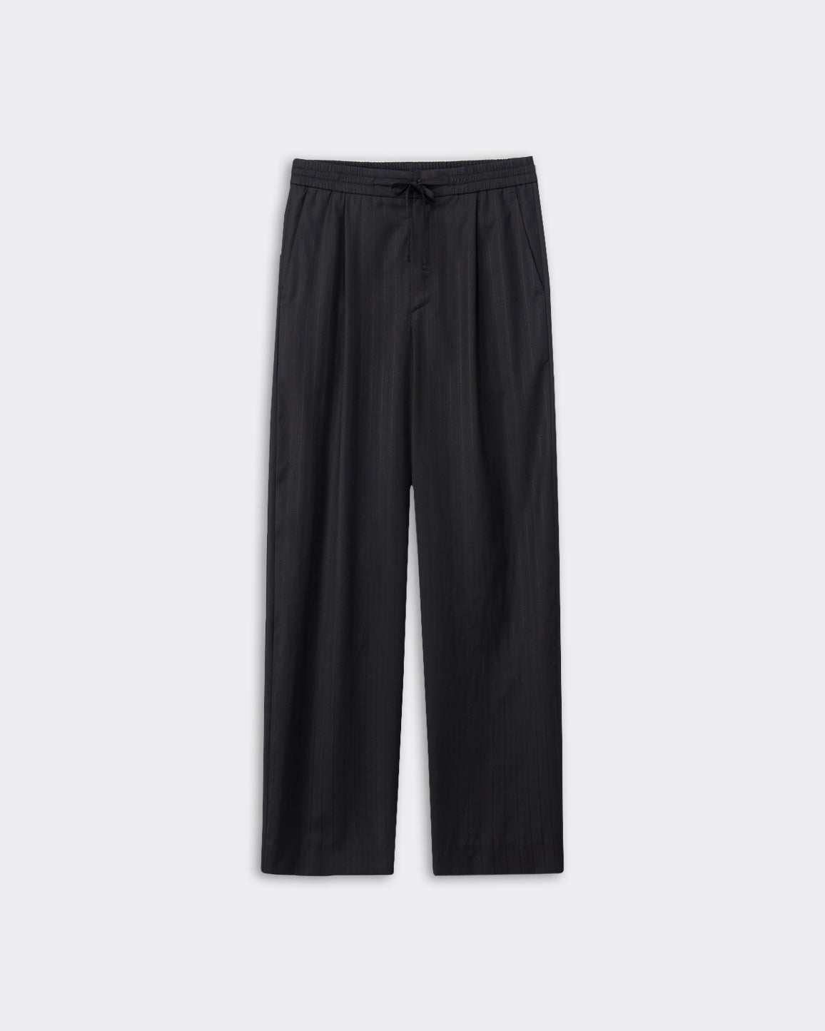 Pantaloni Lounge Slacks Stripe Neri