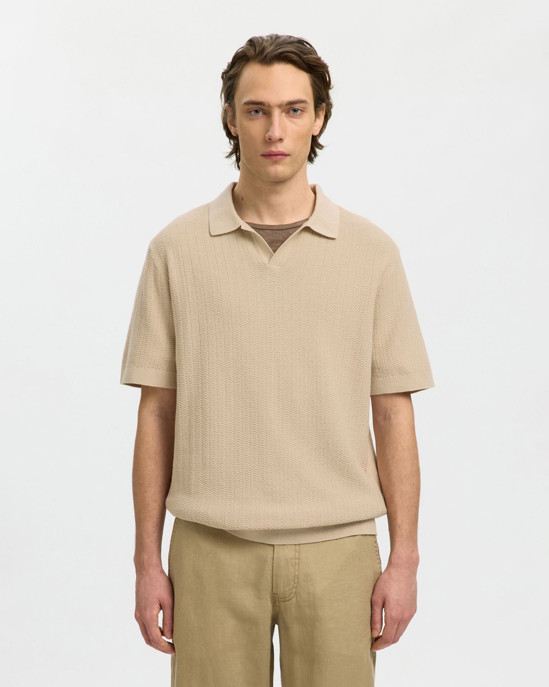 Polo Mattis Linen Blend Oatmeal
