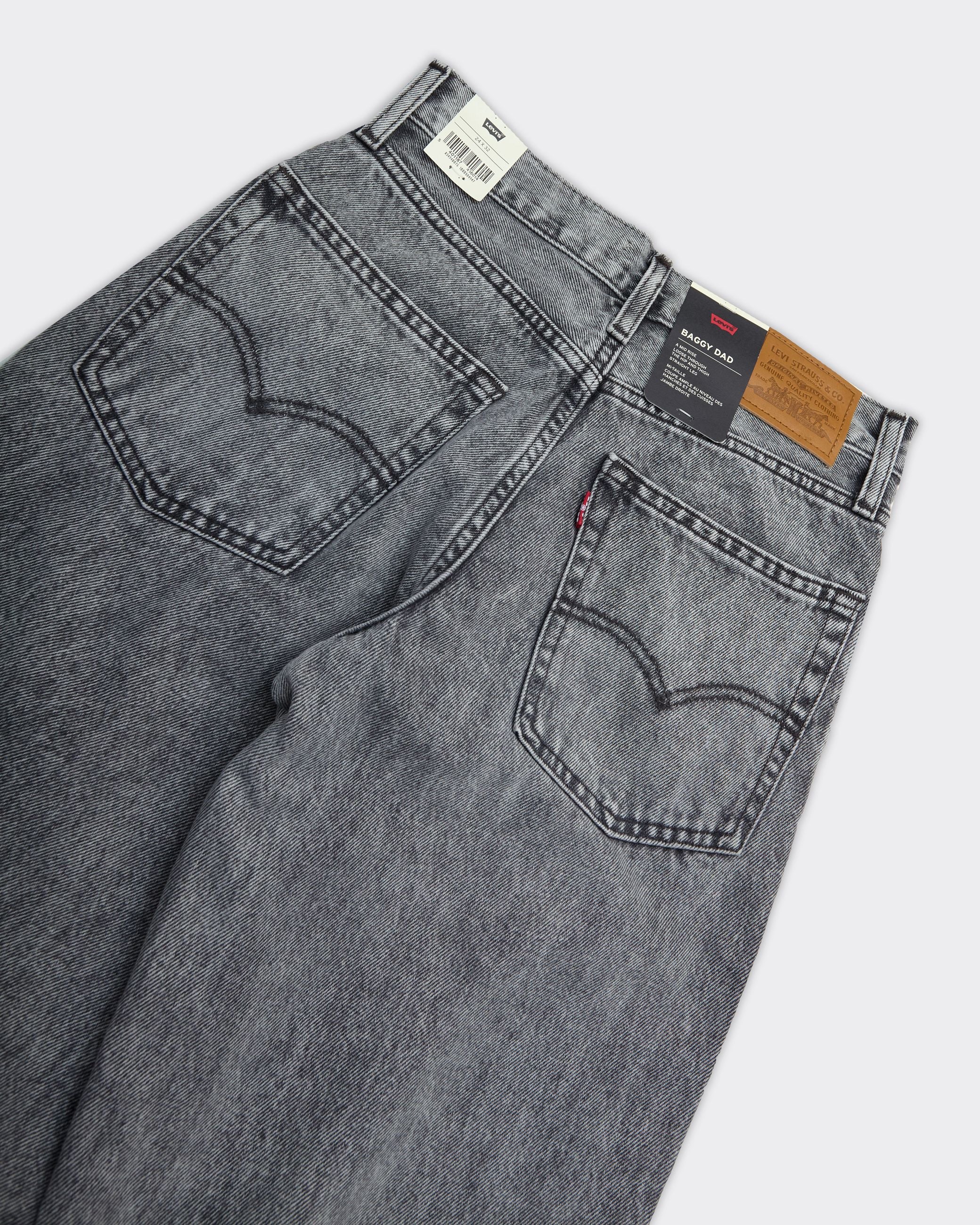Jeans Woman Baggy Dad Path Of Totality Grigio