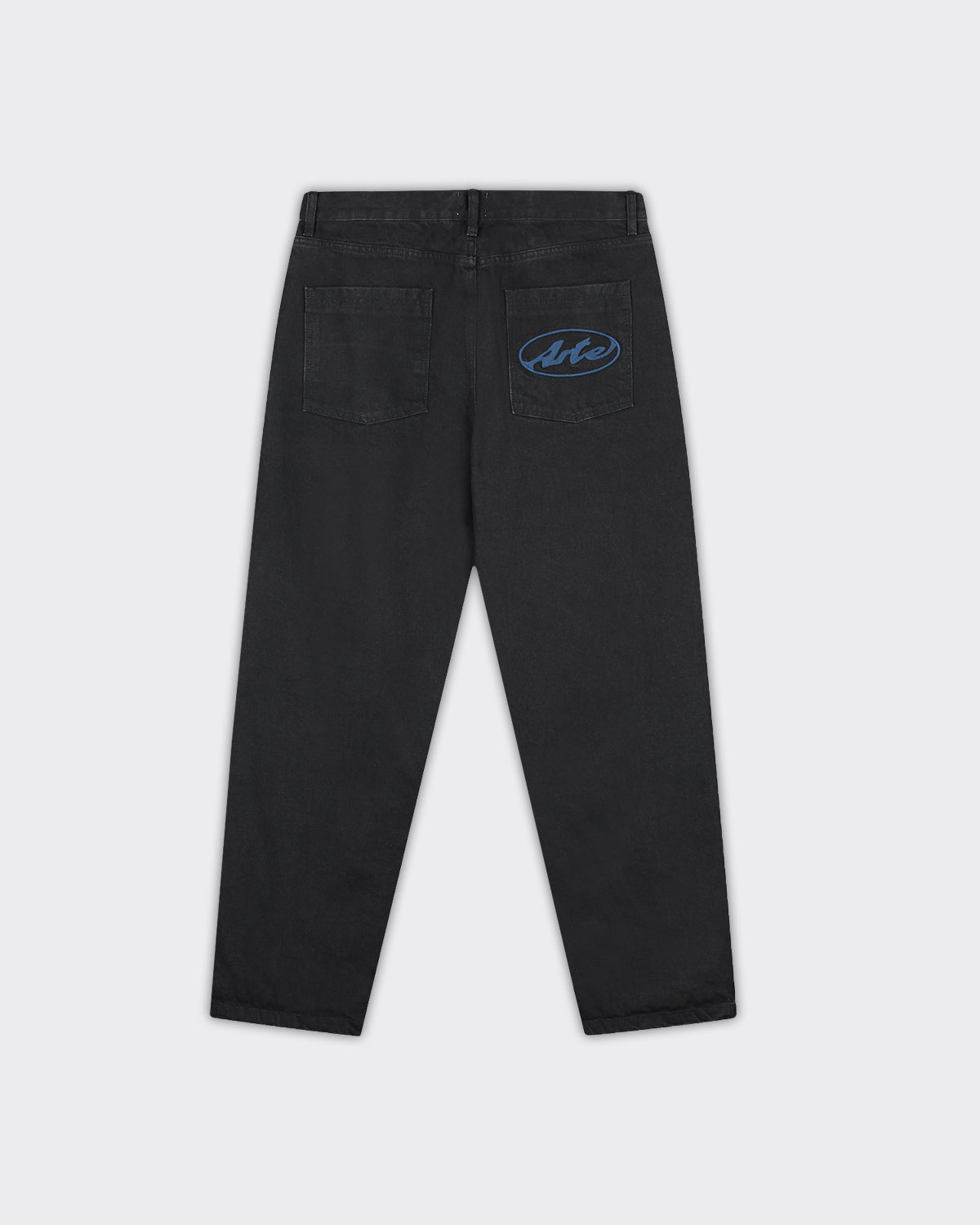 Jeans Circle Logo Pocket Denim Neri