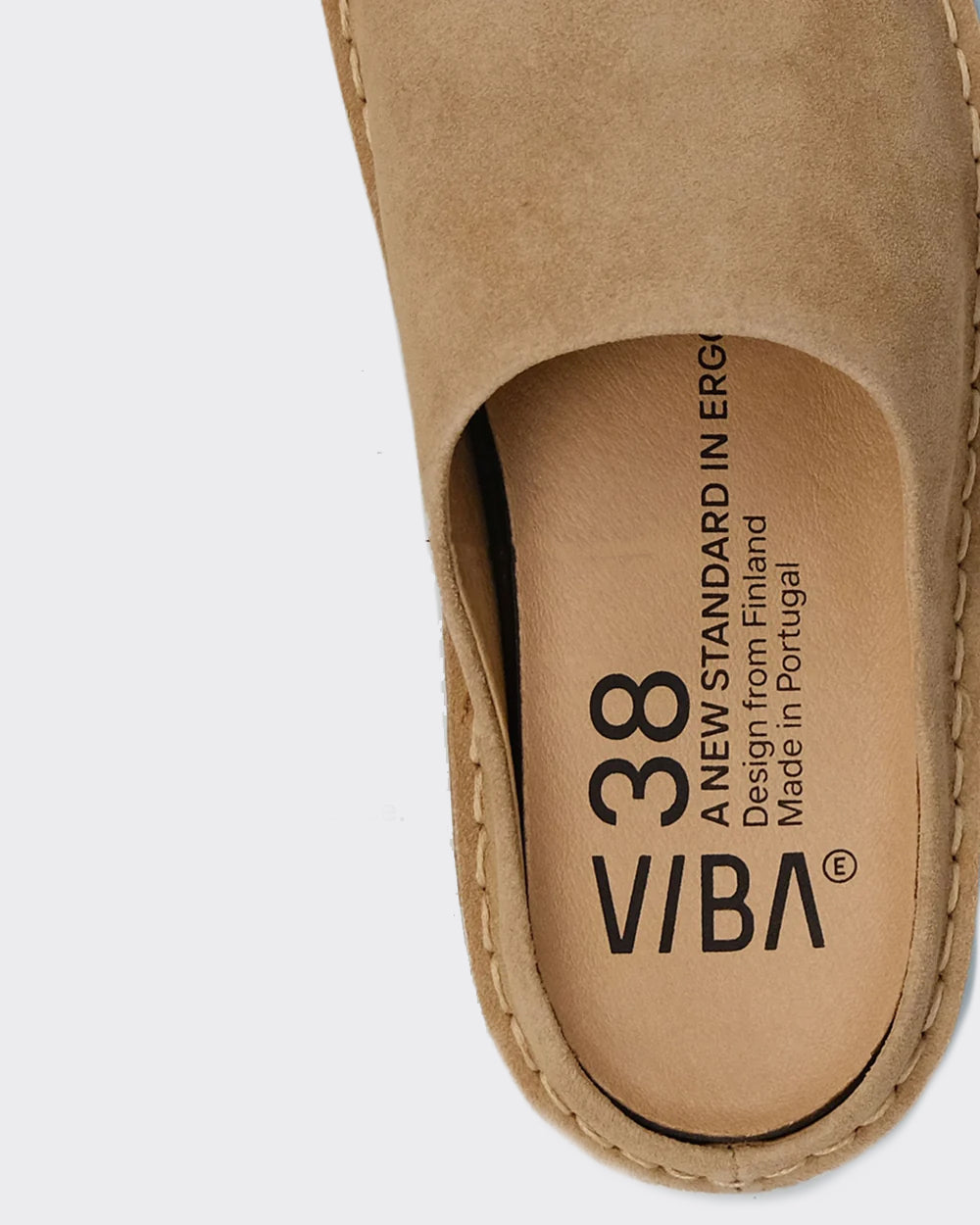 Roma Bio Suede Desert Sand Slide