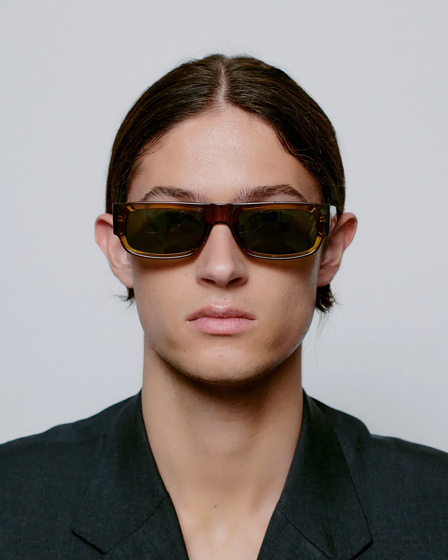Jean Smoke Transparent Sunglasses