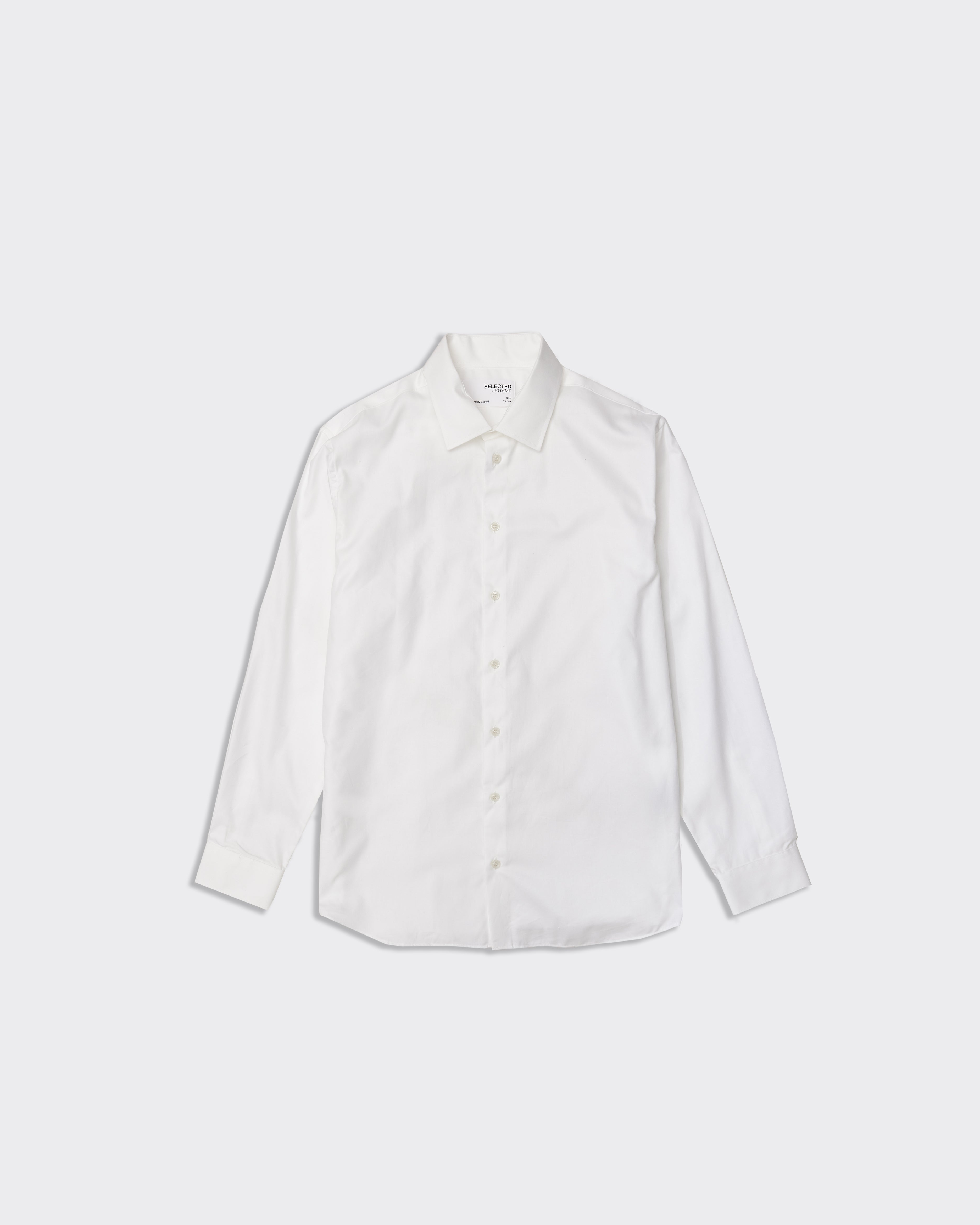 Ethan White Long Sleeve Shirt