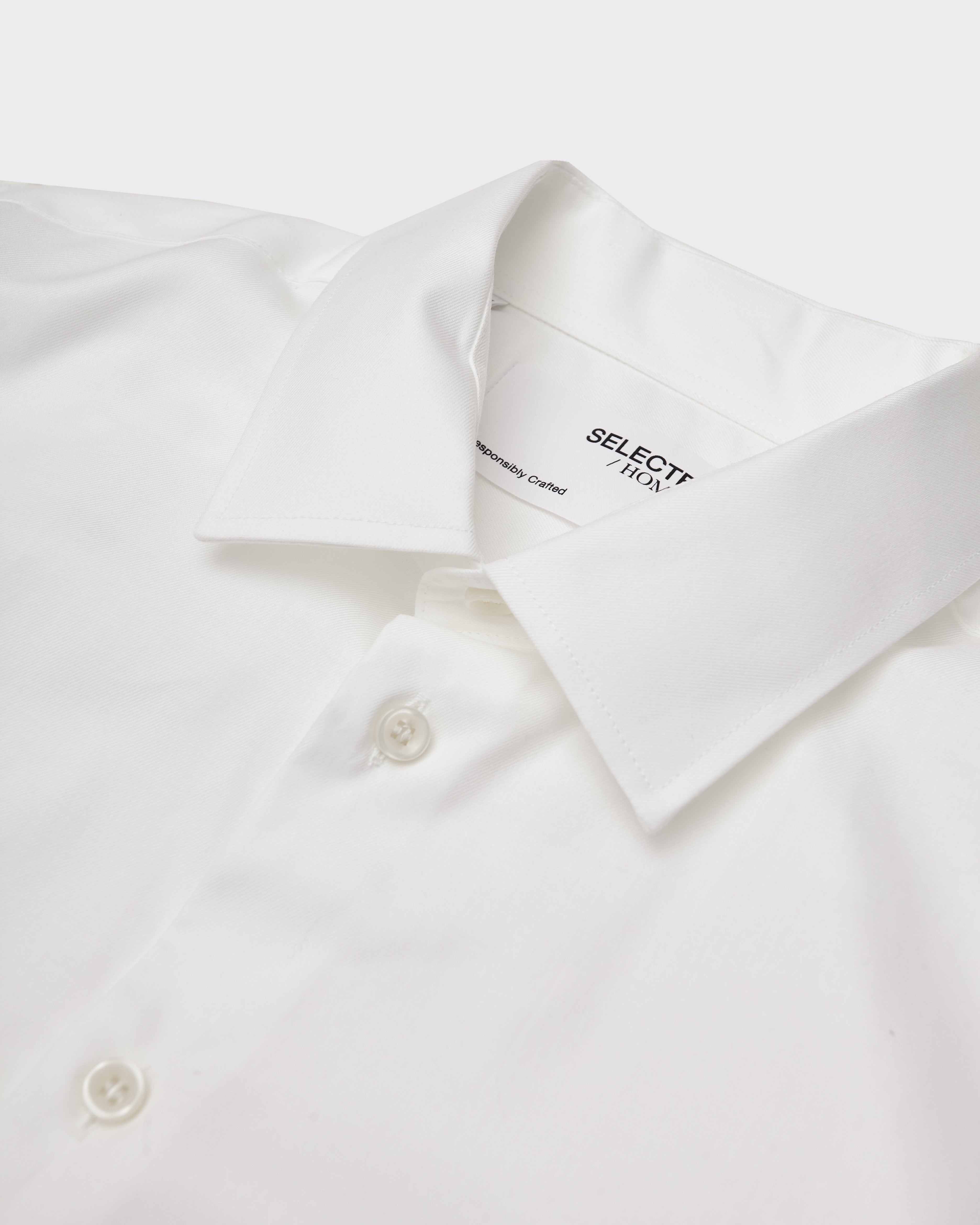 Ethan White Long Sleeve Shirt