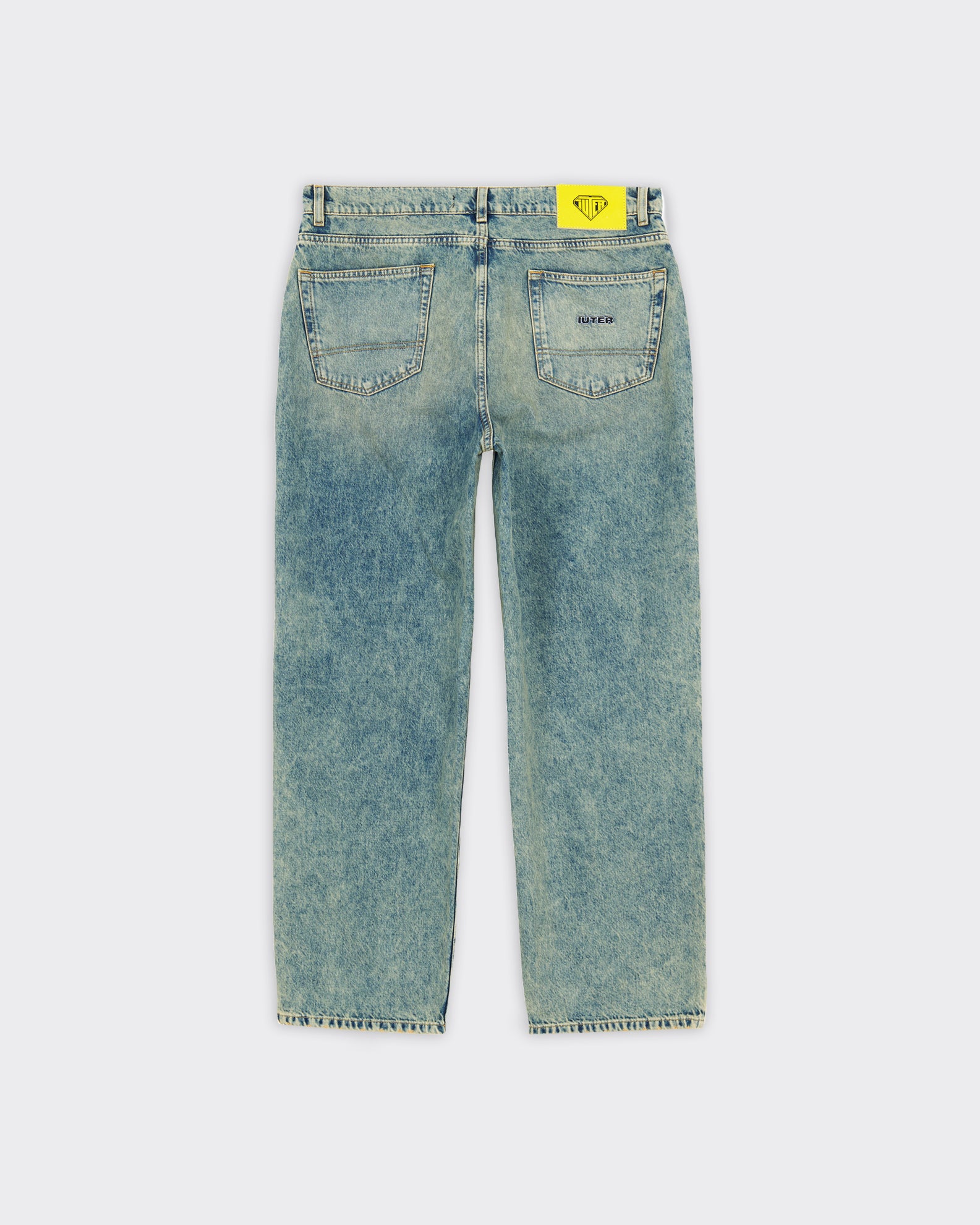 Jeans Baggy Denim Acid Blue
