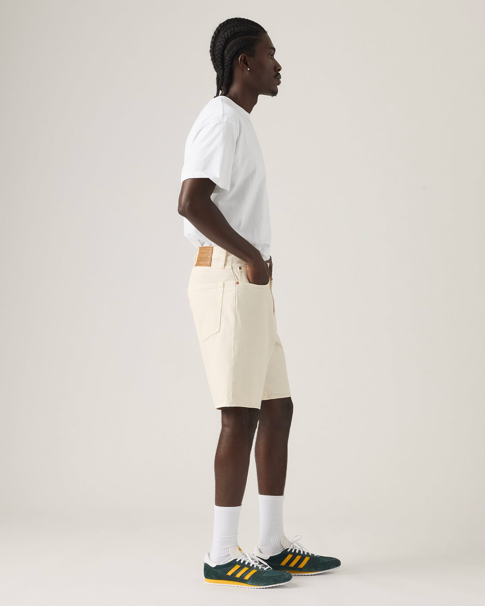 Shorts 468 Loose Bone Ecru