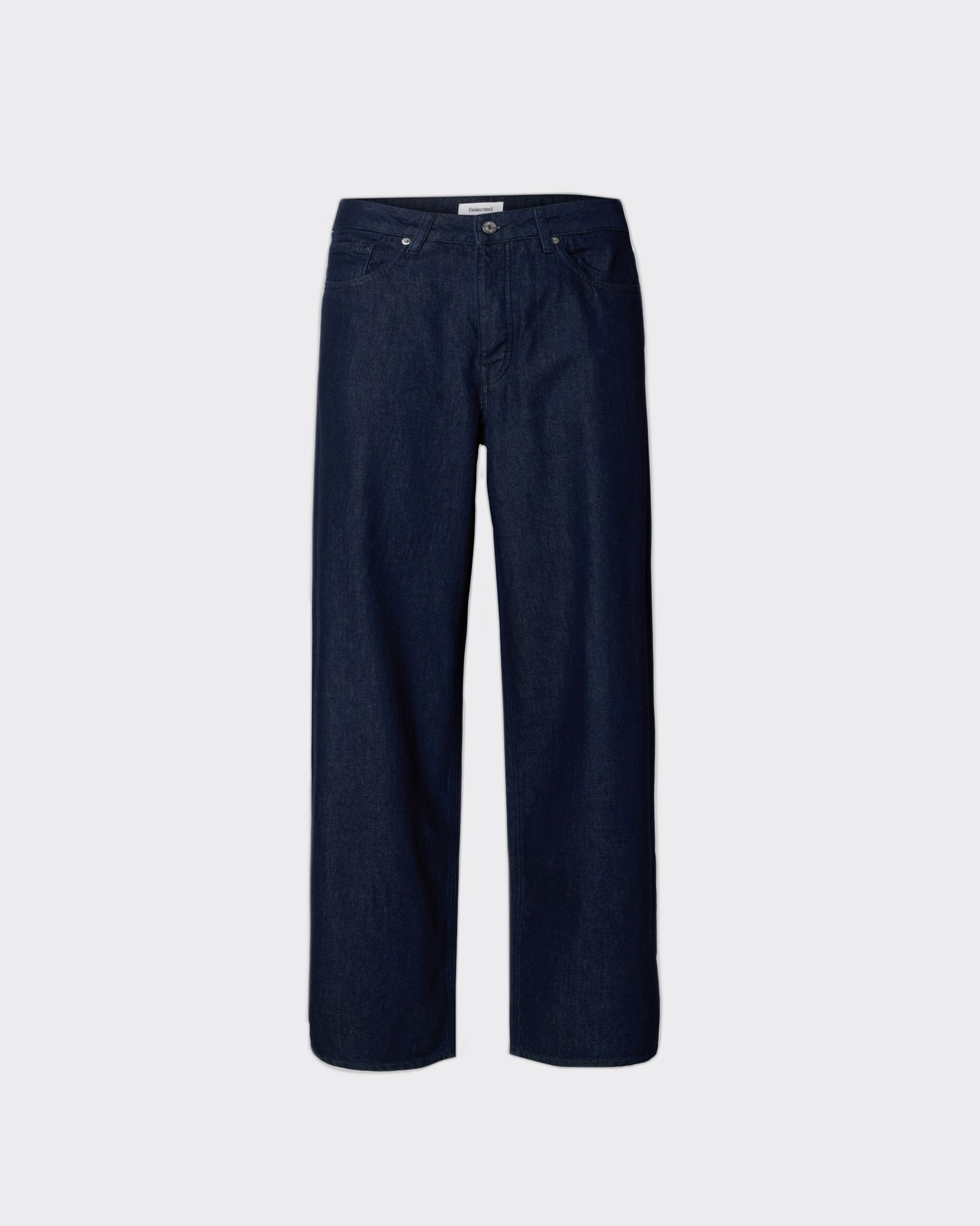 Jeans Wide Fit Be Lando Rinse Denim Dark Blu