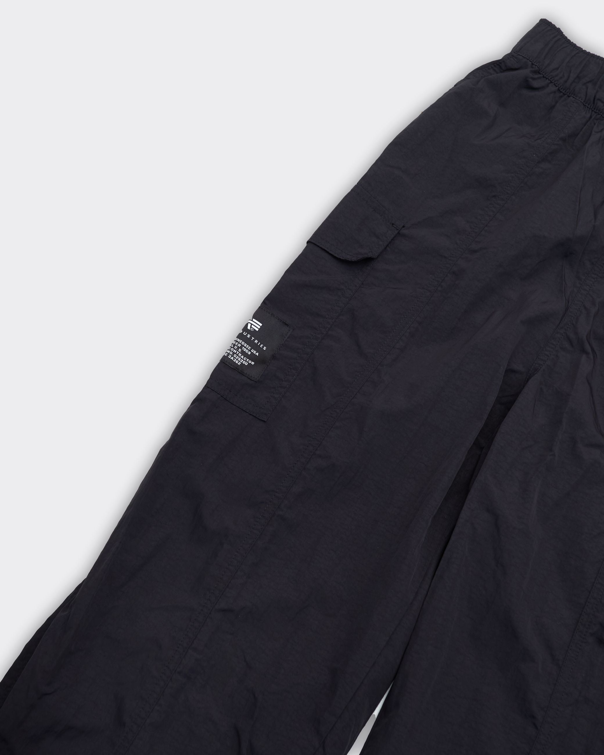 Pantalone Cargo Nylon Nero